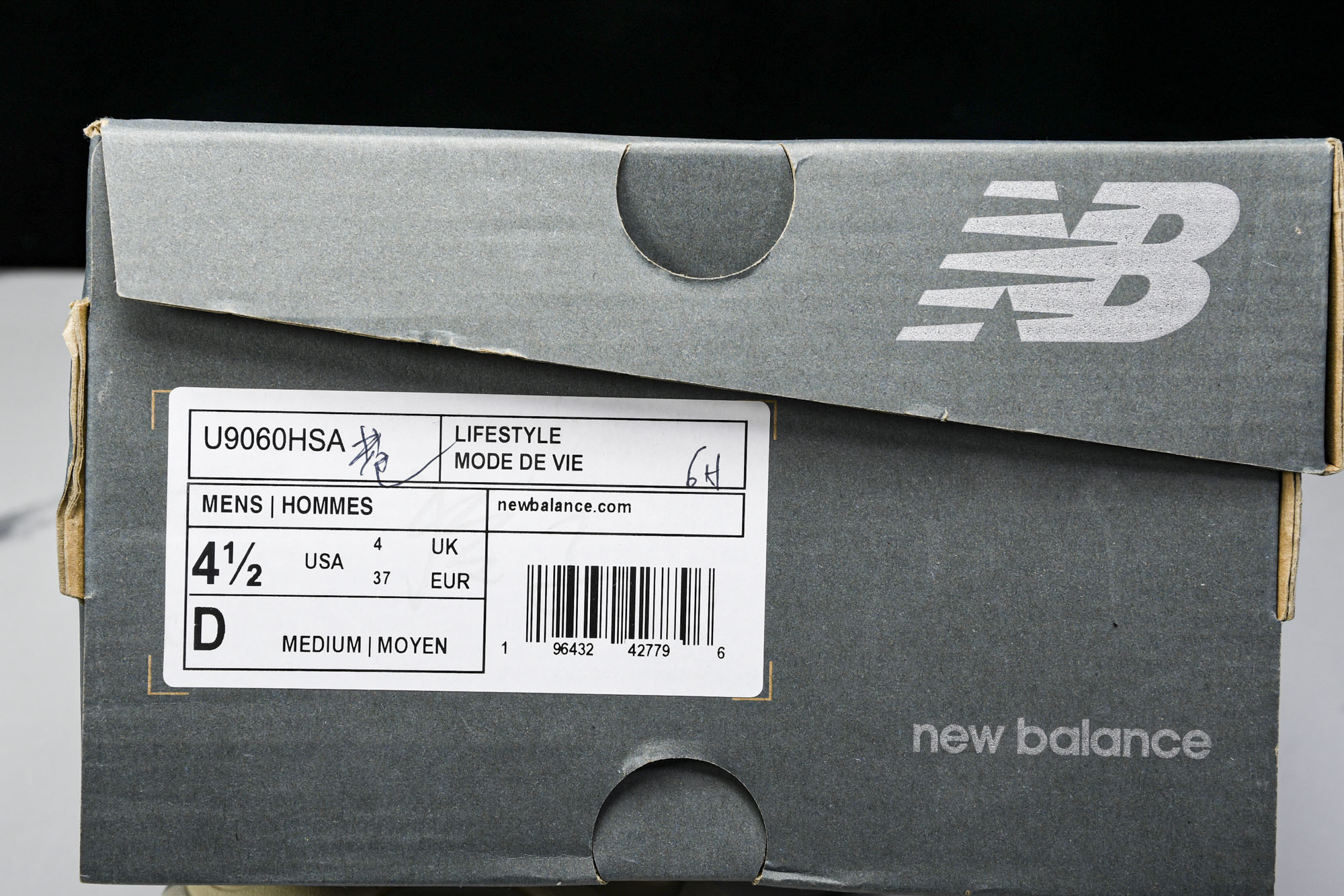 纯原 Joe Freshgoods x New Balance NB9060 复古休闲运动慢跑鞋 白灰白