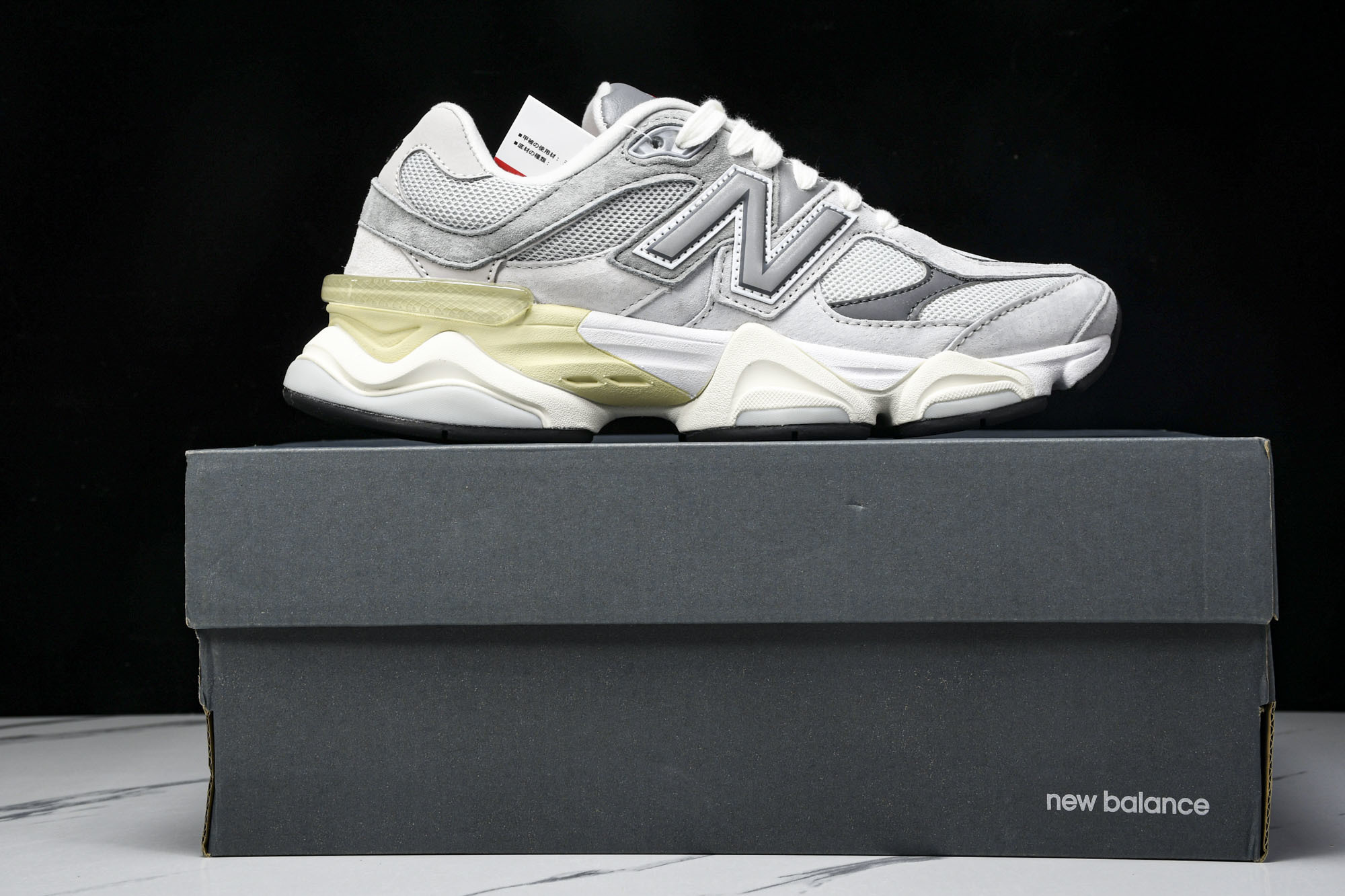 纯原 Joe Freshgoods x New Balance NB9060 复古休闲运动慢跑鞋 白灰色