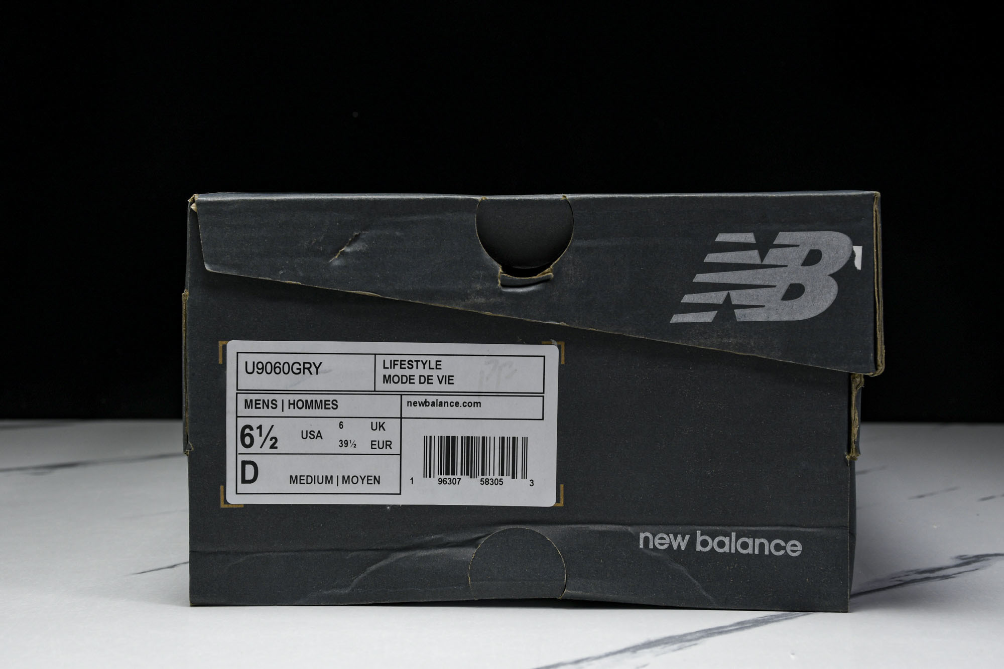 纯原 Joe Freshgoods x New Balance NB9060 复古休闲运动慢跑鞋 白灰色