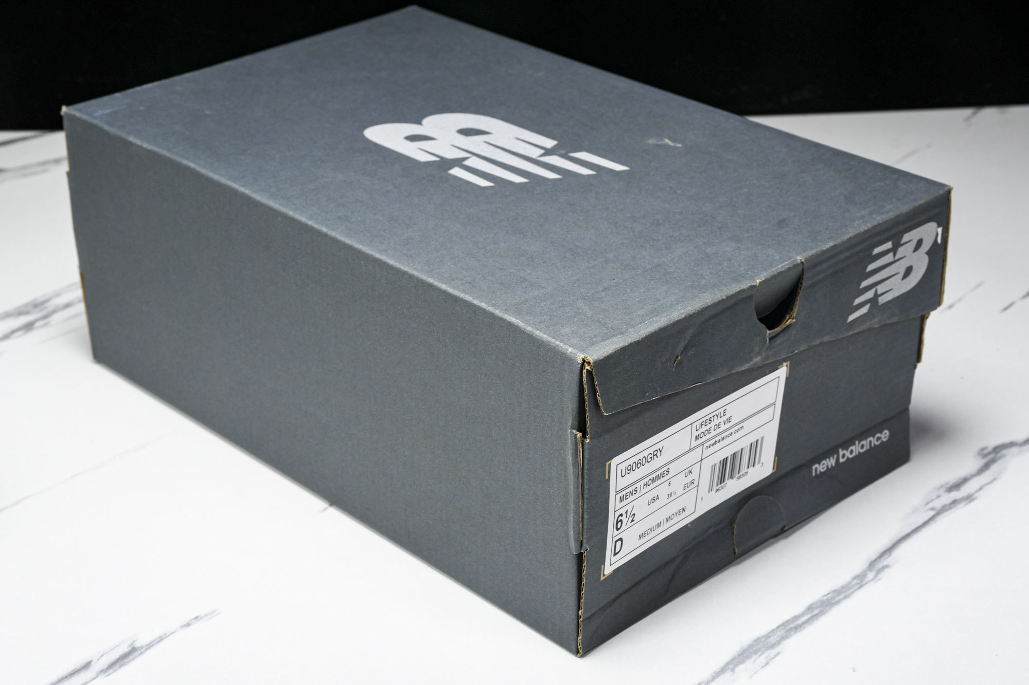 纯原 Joe Freshgoods x New Balance NB9060 复古休闲运动慢跑鞋 白灰色