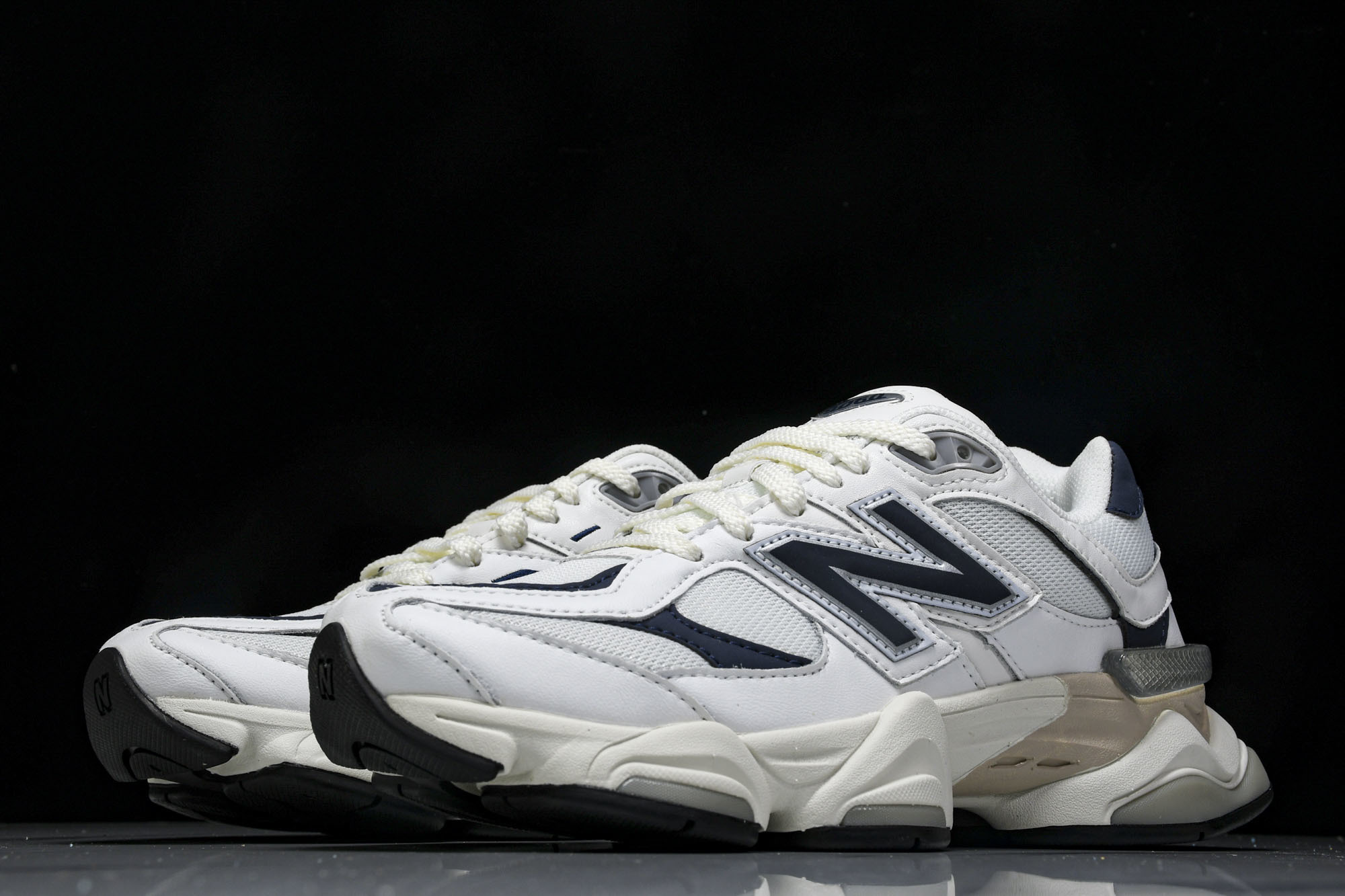 纯原 Joe Freshgoods x New Balance NB9060 复古休闲运动慢跑鞋 白蓝色