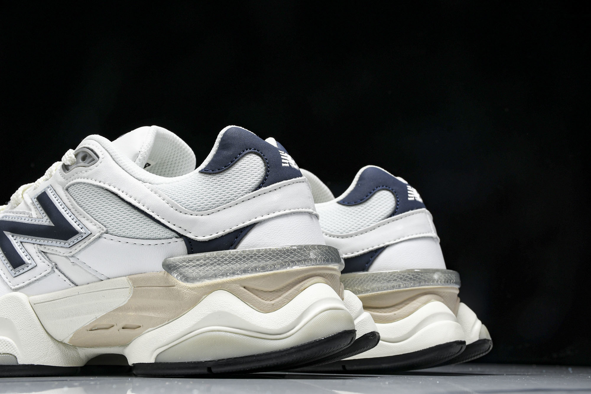 纯原 Joe Freshgoods x New Balance NB9060 复古休闲运动慢跑鞋 白蓝色