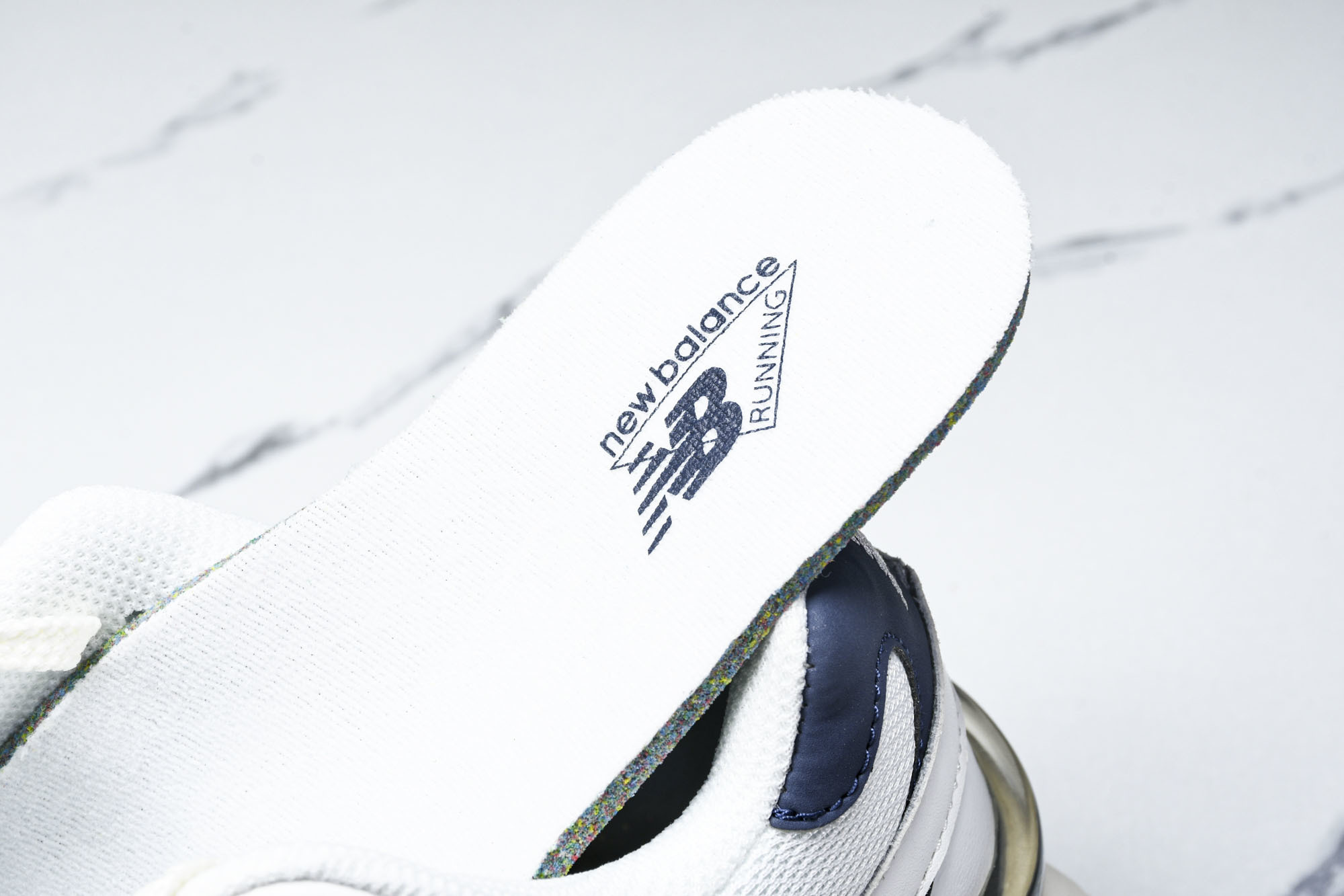 纯原 Joe Freshgoods x New Balance NB9060 复古休闲运动慢跑鞋 白蓝色