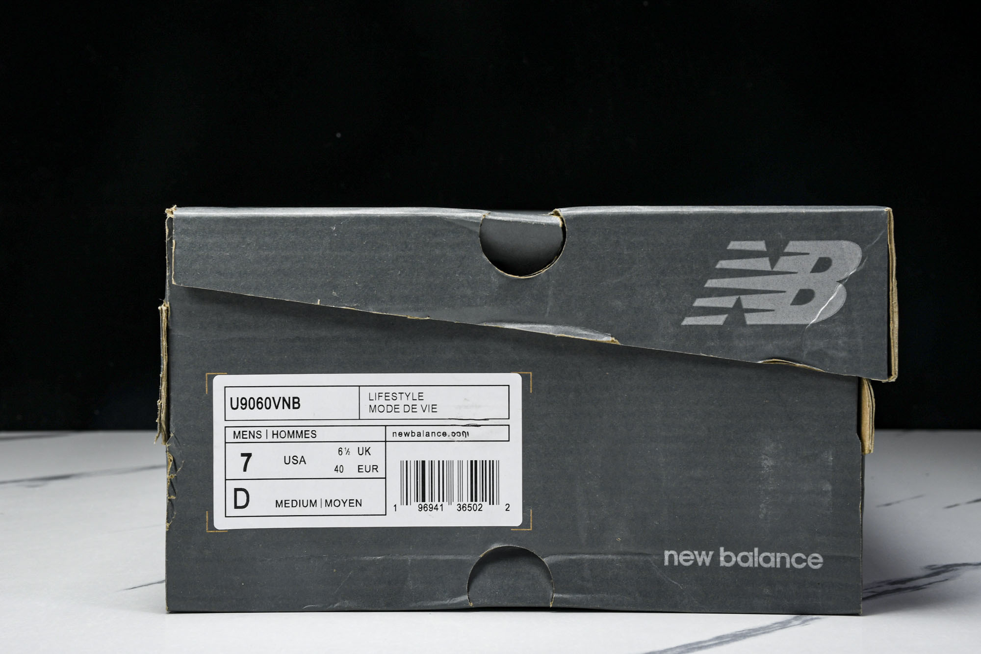 纯原 Joe Freshgoods x New Balance NB9060 复古休闲运动慢跑鞋 白蓝色