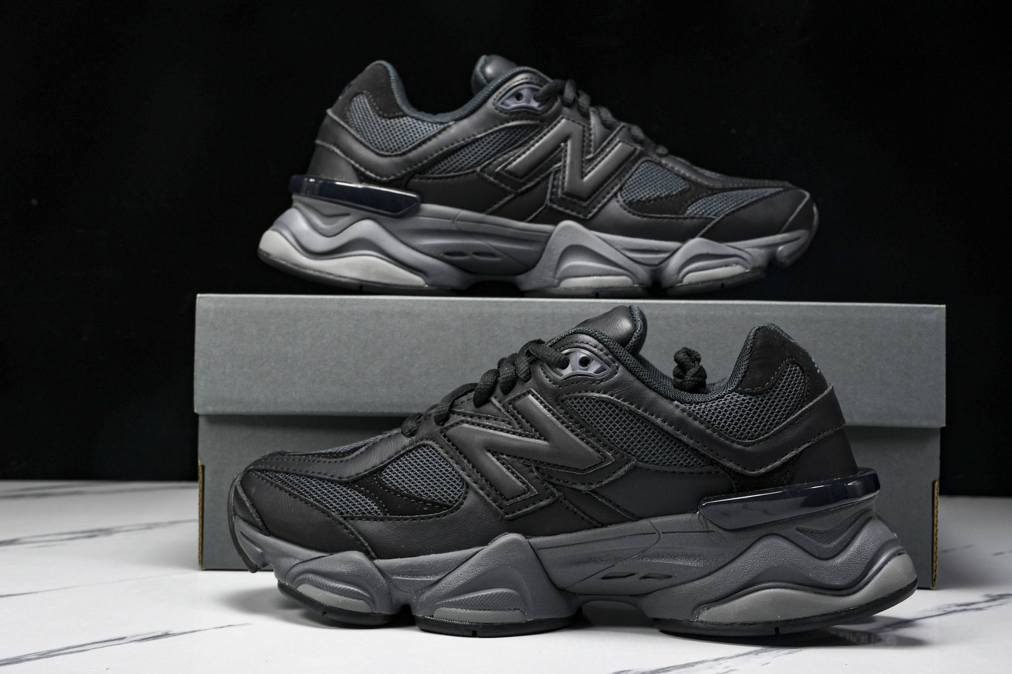 纯原 Joe Freshgoods x New Balance NB9060 复古休闲运动慢跑鞋 碳黑色