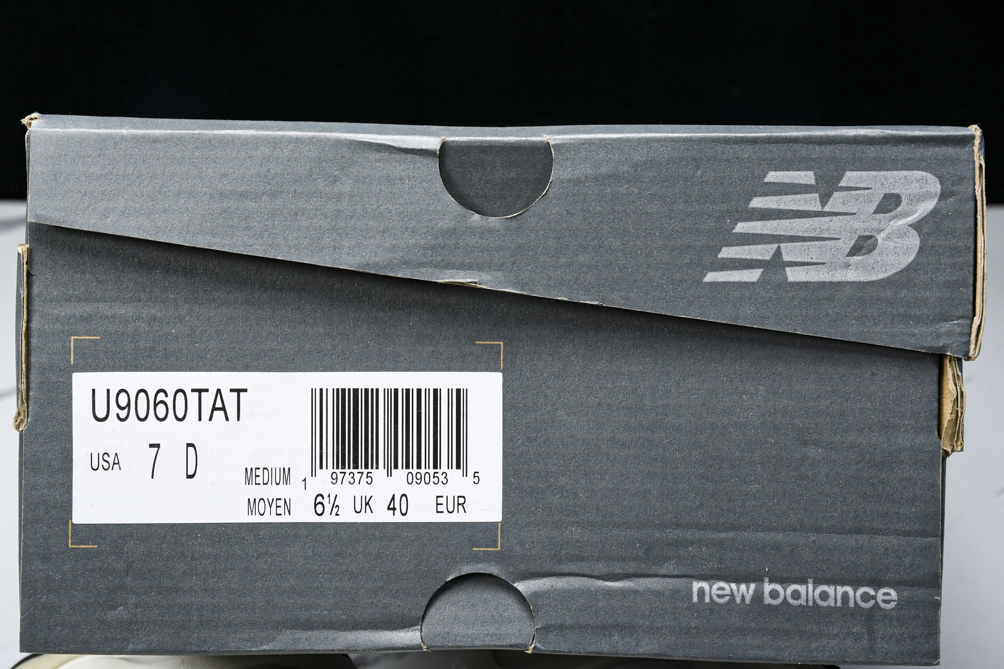 纯原 Joe Freshgoods x New Balance NB9060 复古休闲运动慢跑鞋 米灰色
