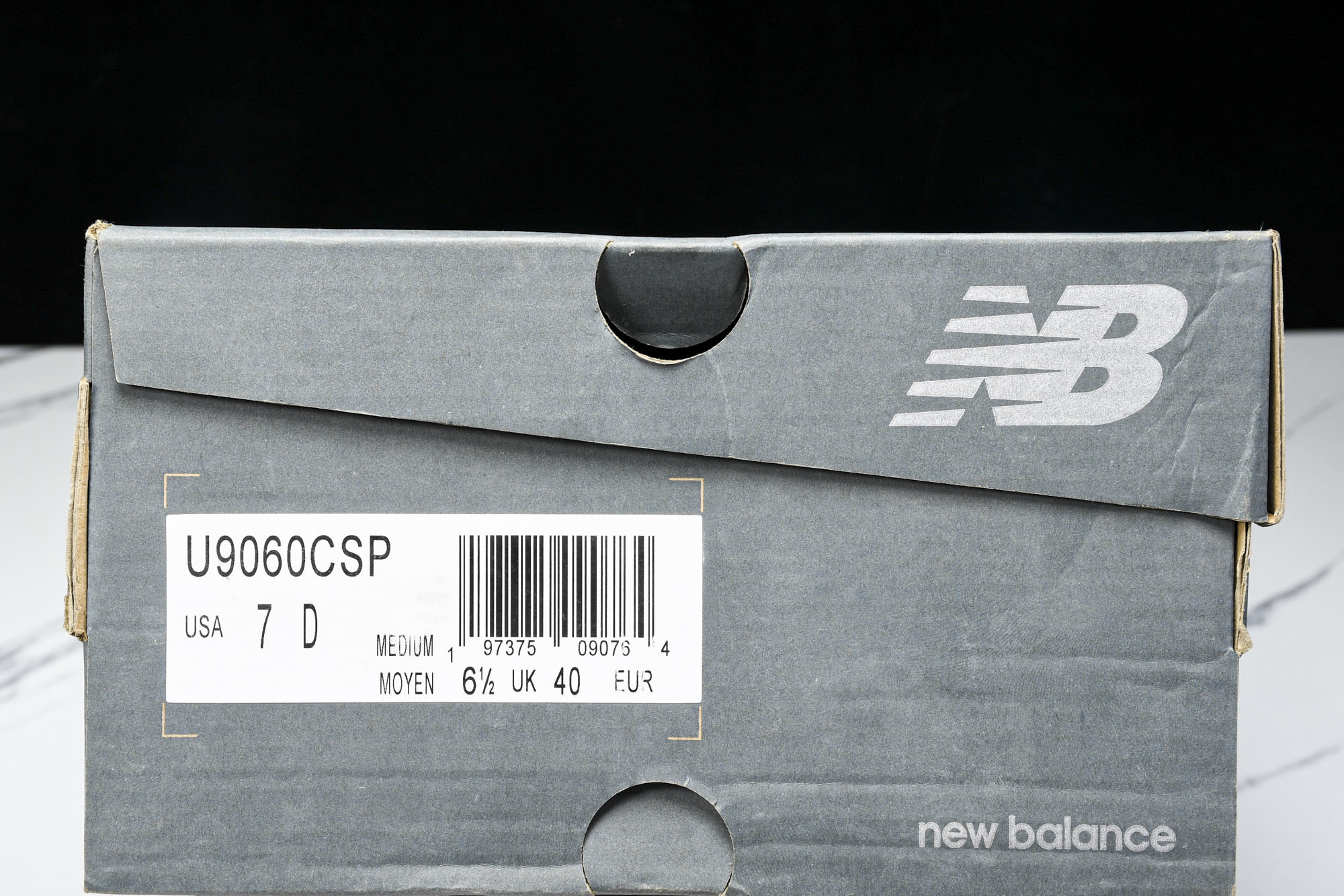 纯原 Joe Freshgoods x New Balance NB9060 复古休闲运动慢跑鞋 米白粉