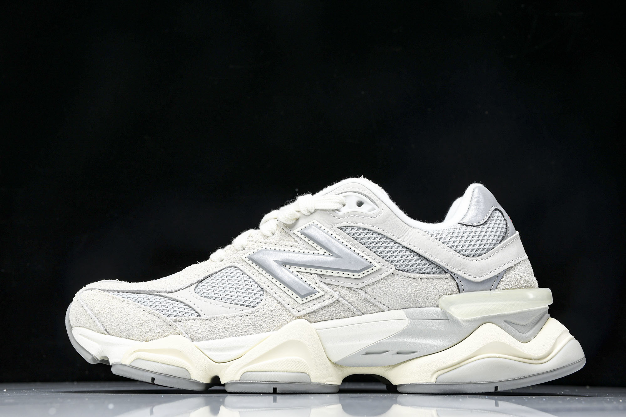 纯原 Joe Freshgoods x New Balance NB9060 复古休闲运动慢跑鞋 米绿色
