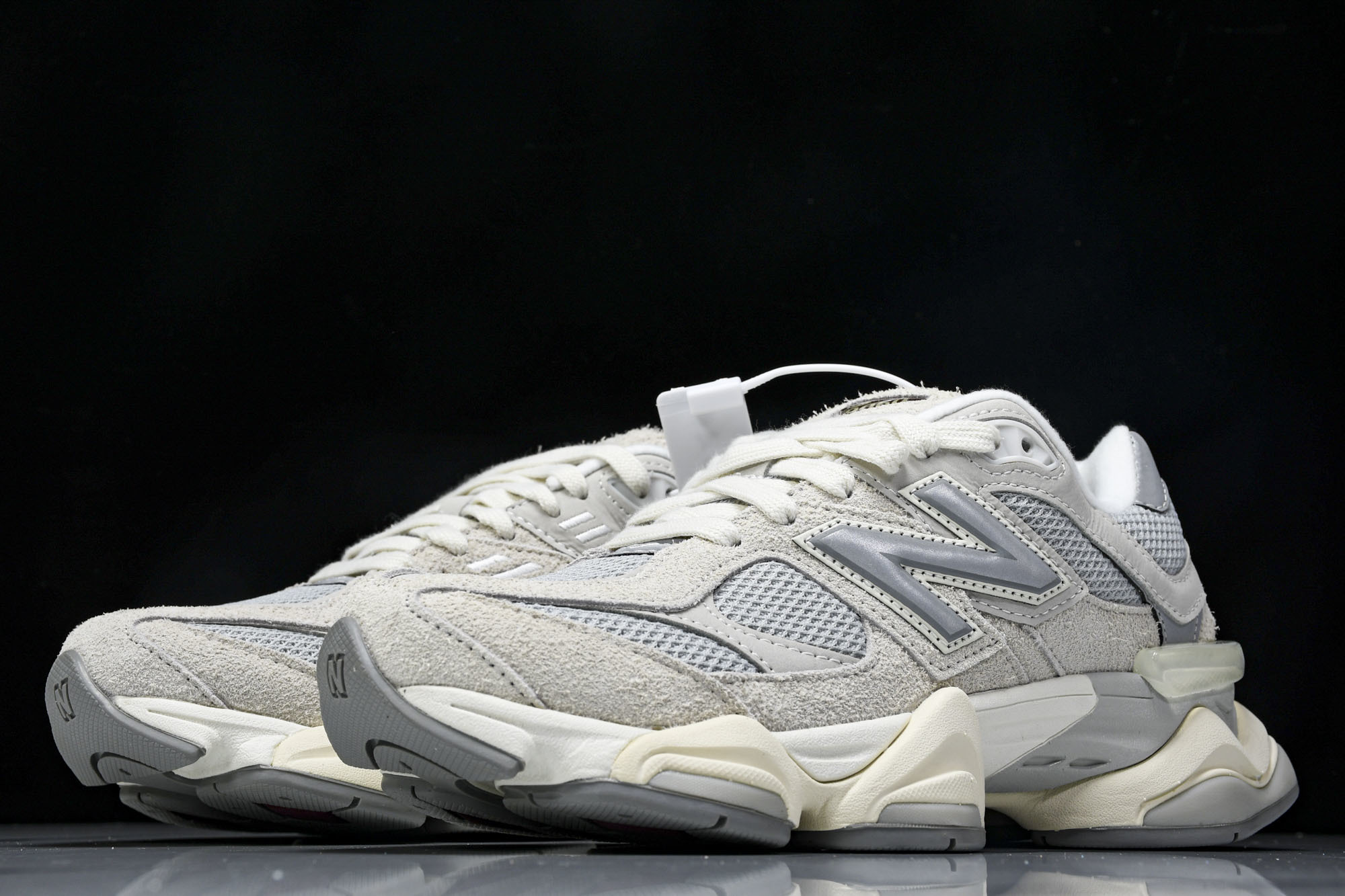 纯原 Joe Freshgoods x New Balance NB9060 复古休闲运动慢跑鞋 米绿色
