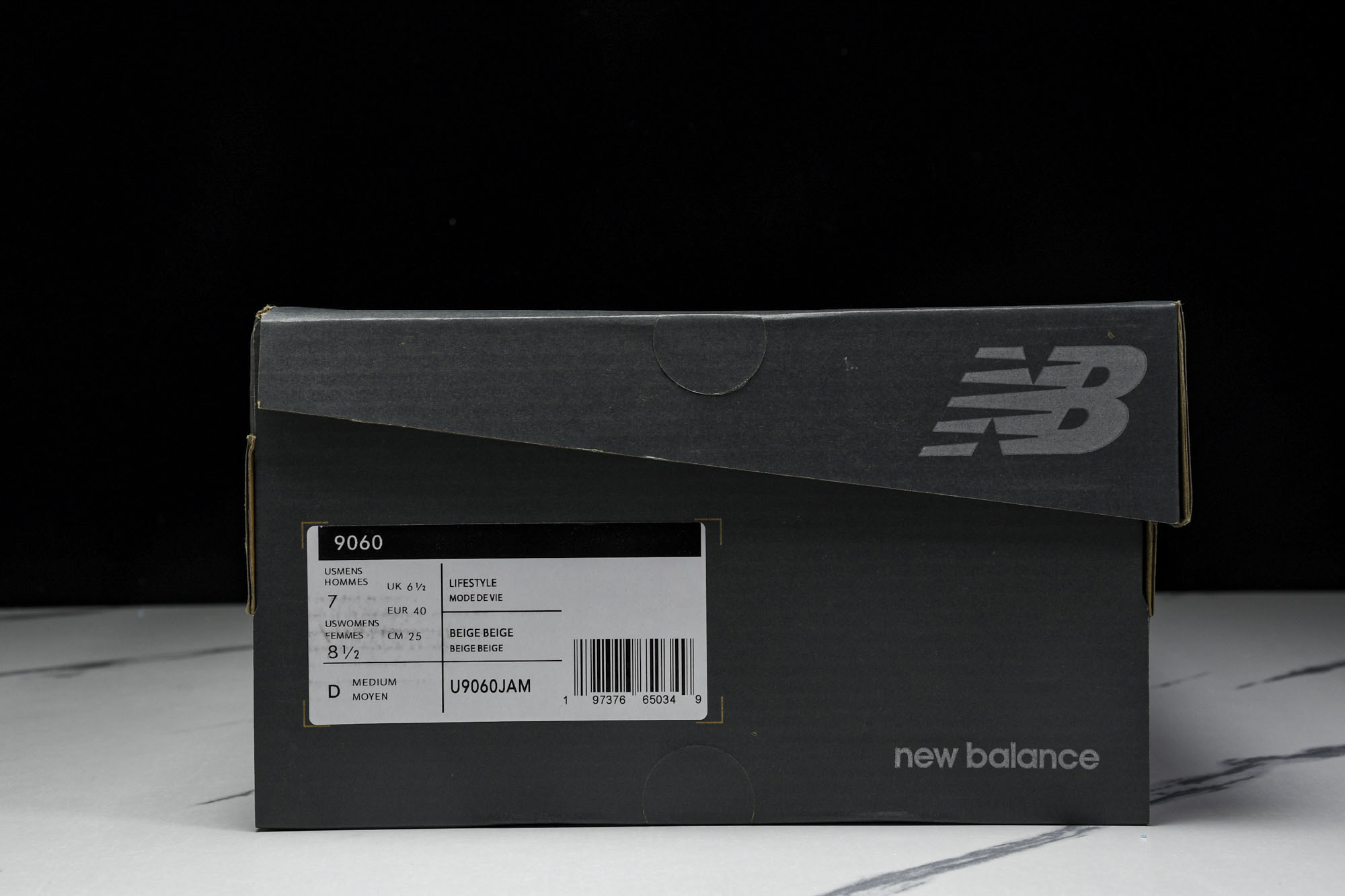 纯原 Joe Freshgoods x New Balance NB9060 复古休闲运动慢跑鞋 米色 
