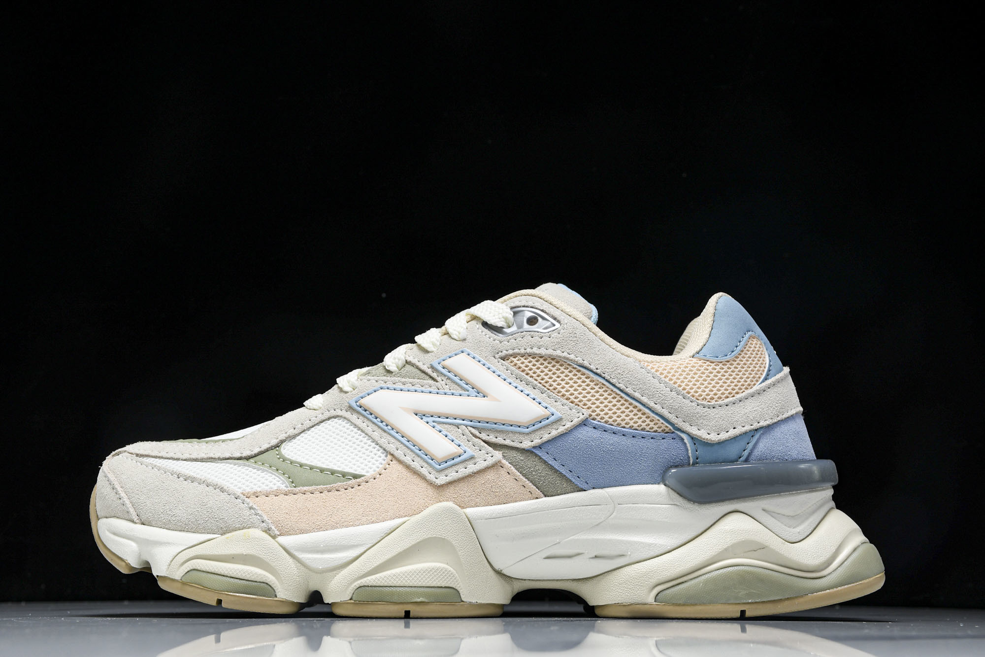 纯原 Joe Freshgoods x New Balance NB9060 复古休闲运动慢跑鞋 米蓝色