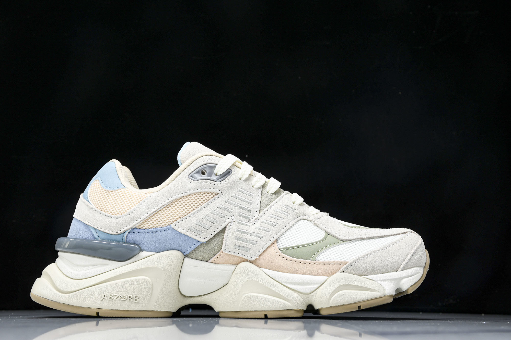 纯原 Joe Freshgoods x New Balance NB9060 复古休闲运动慢跑鞋 米蓝色