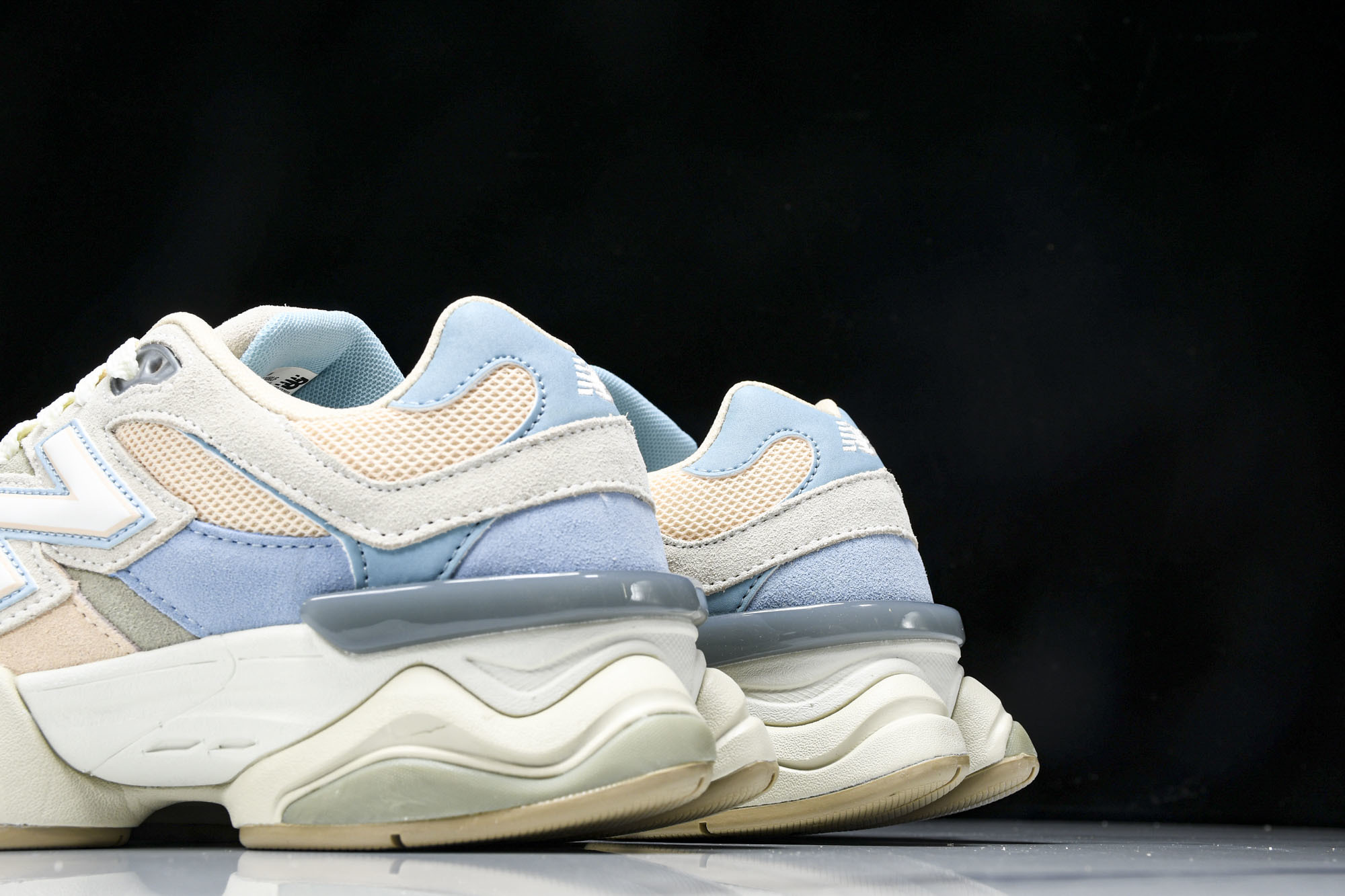 纯原 Joe Freshgoods x New Balance NB9060 复古休闲运动慢跑鞋 米蓝色