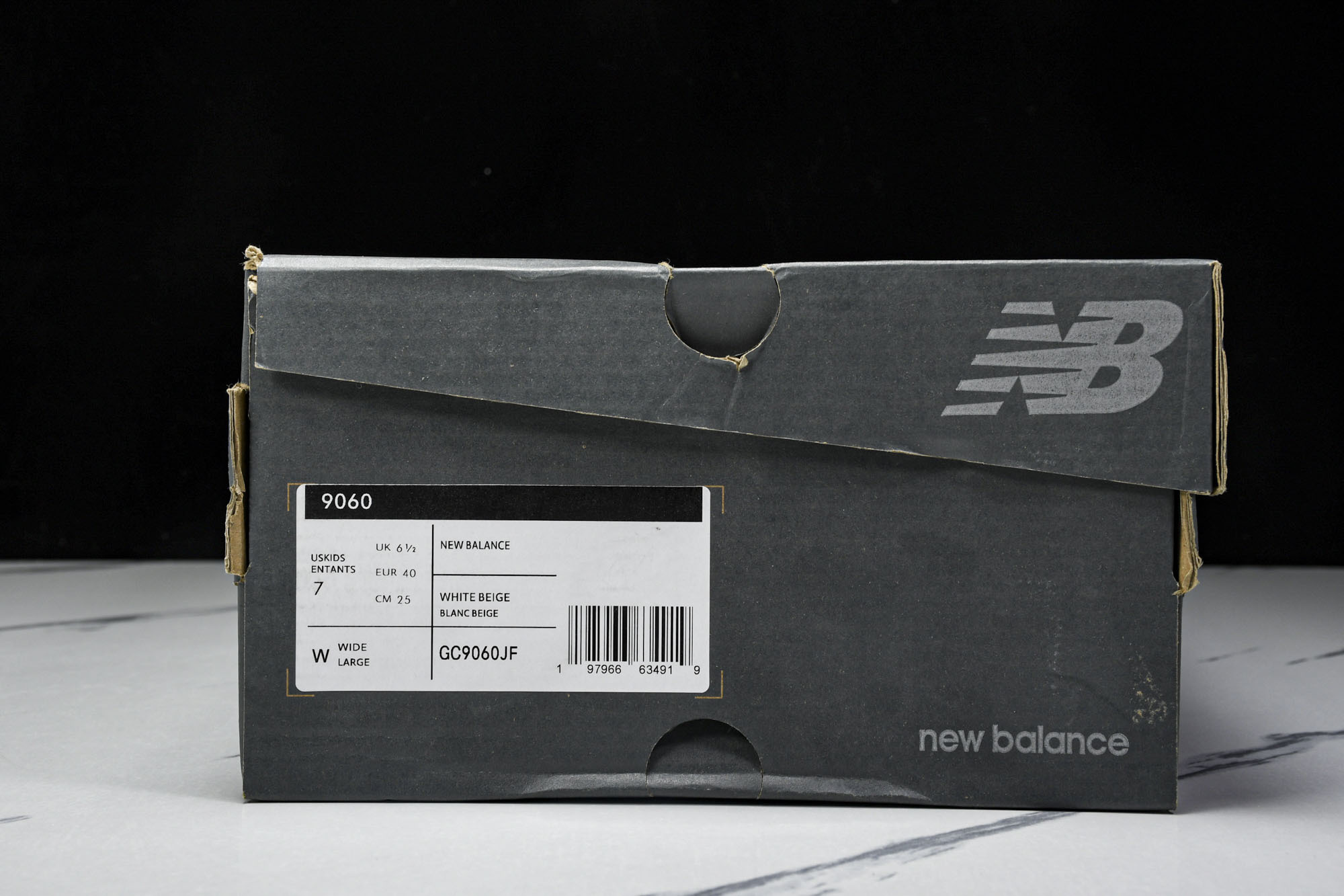 纯原 Joe Freshgoods x New Balance NB9060 复古休闲运动慢跑鞋 米蓝色