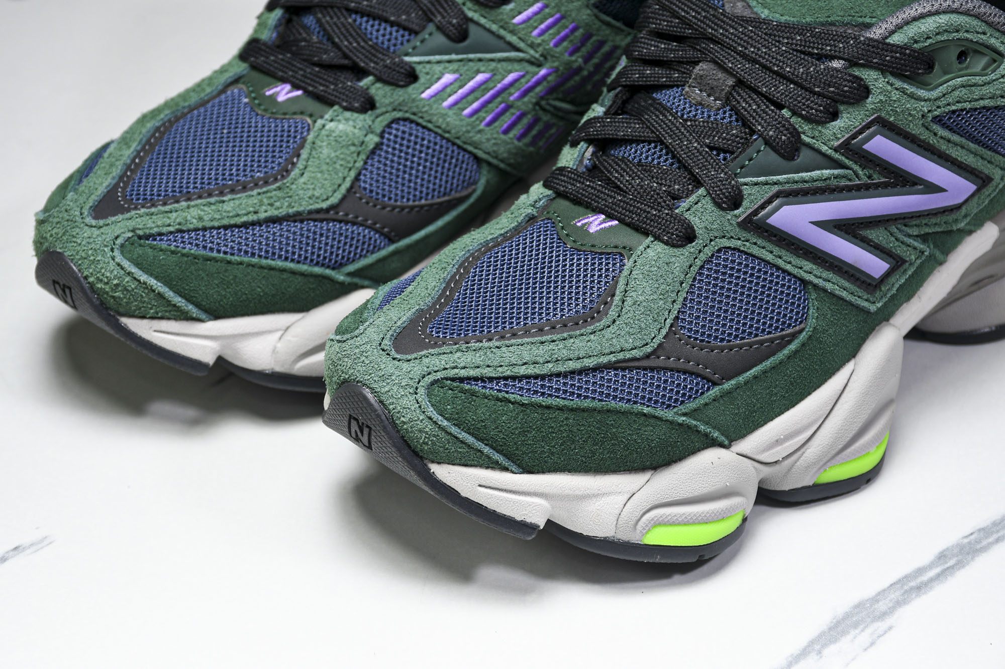 纯原 Joe Freshgoods x New Balance NB9060 复古休闲运动慢跑鞋 绿色 