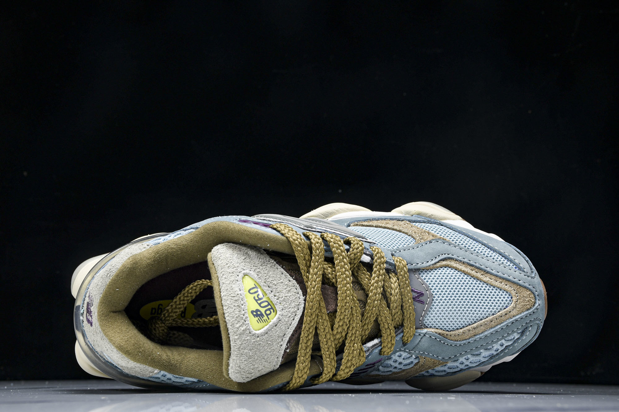 纯原 Joe Freshgoods x New Balance NB9060 复古休闲运动慢跑鞋 蓝棕色