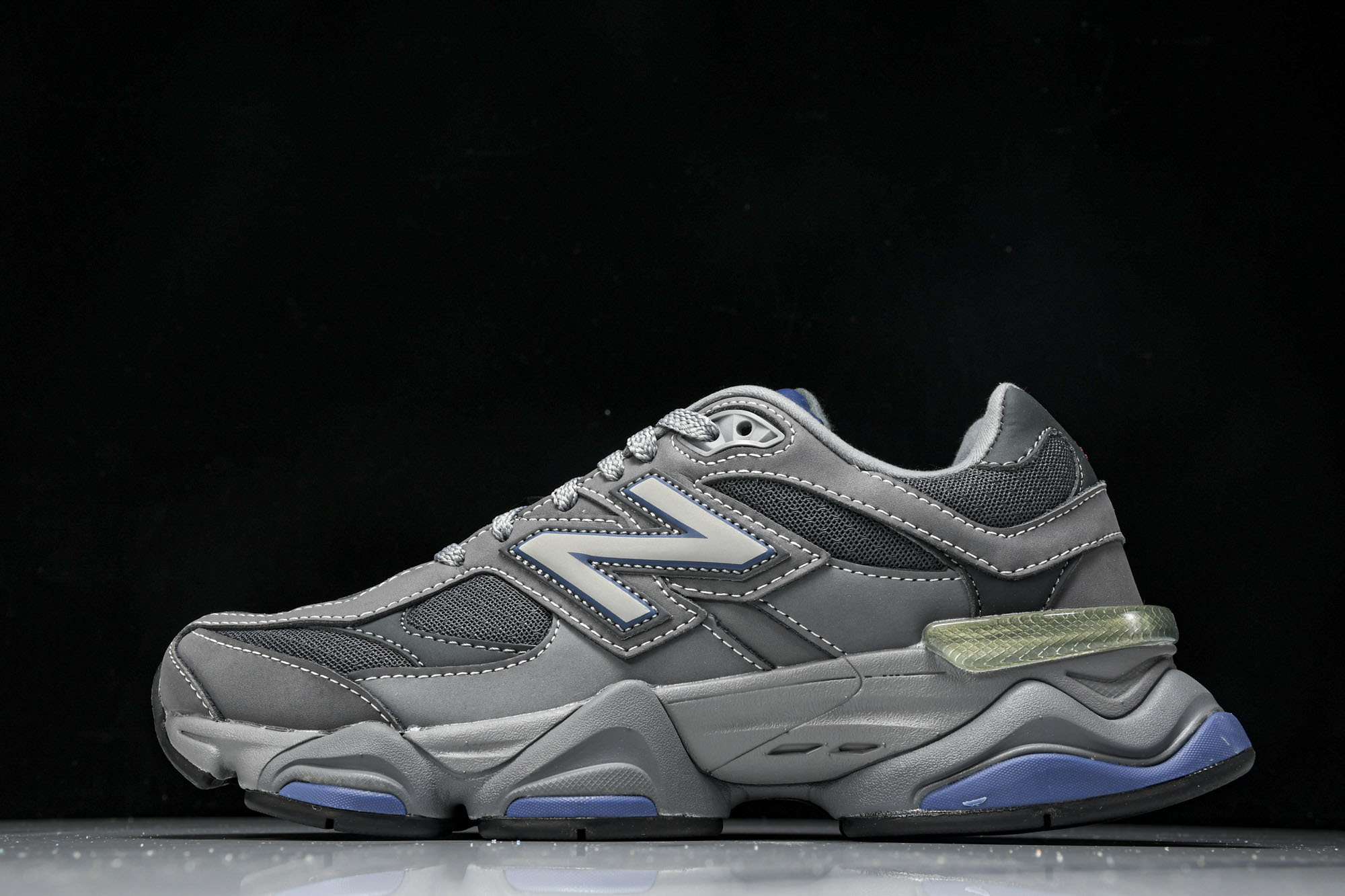 纯原 Joe Freshgoods x New Balance NB9060 复古休闲运动慢跑鞋 蓝灰色