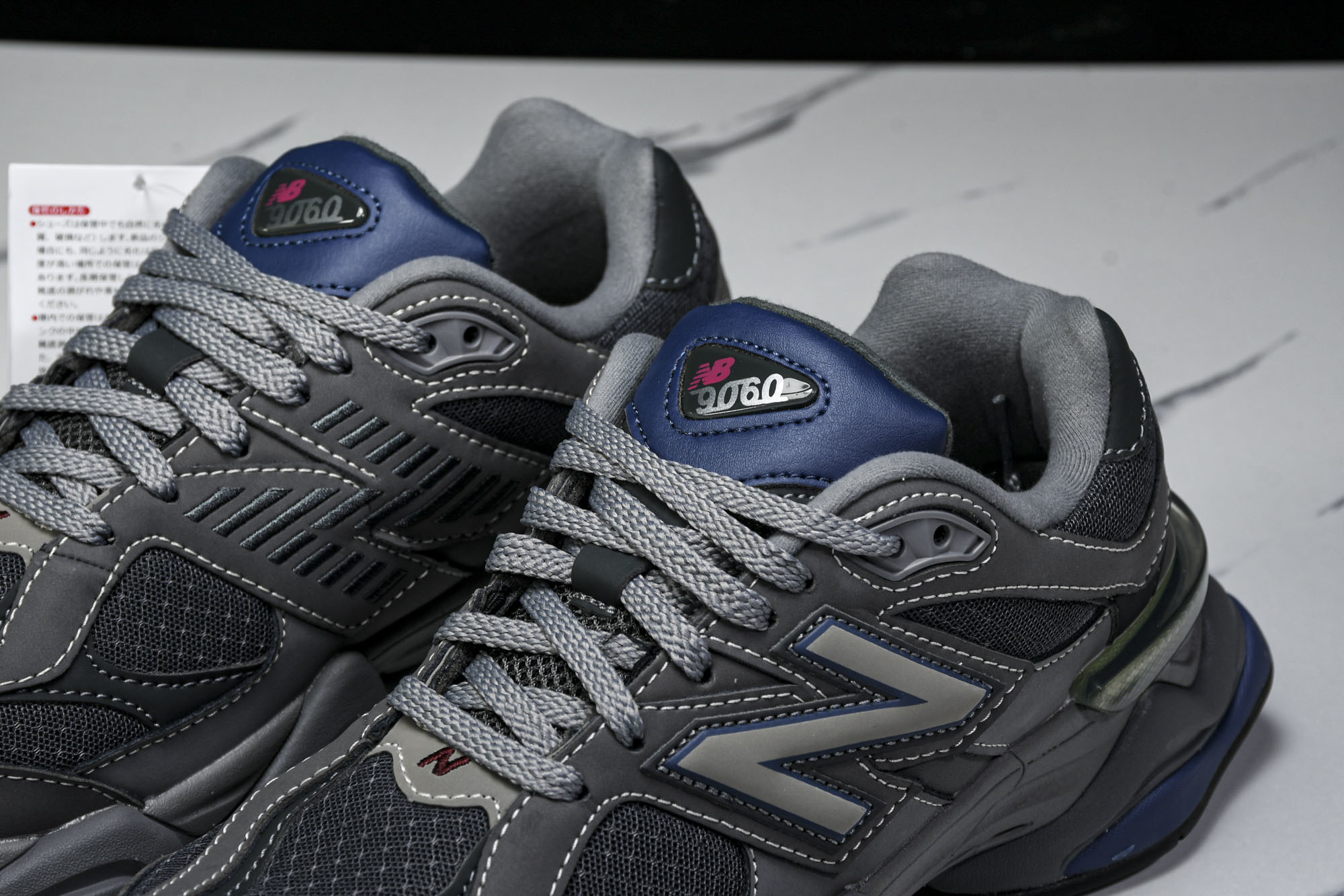 纯原 Joe Freshgoods x New Balance NB9060 复古休闲运动慢跑鞋 蓝灰色