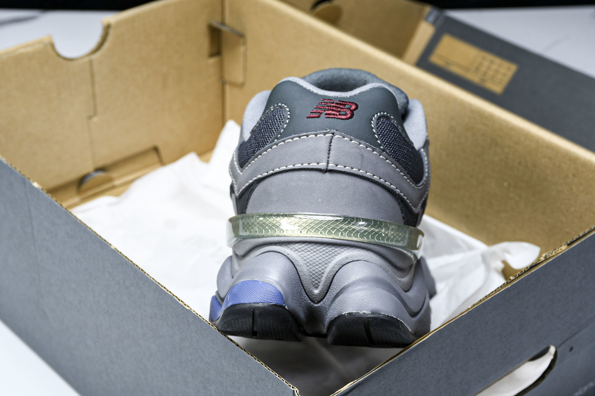 纯原 Joe Freshgoods x New Balance NB9060 复古休闲运动慢跑鞋 蓝灰色