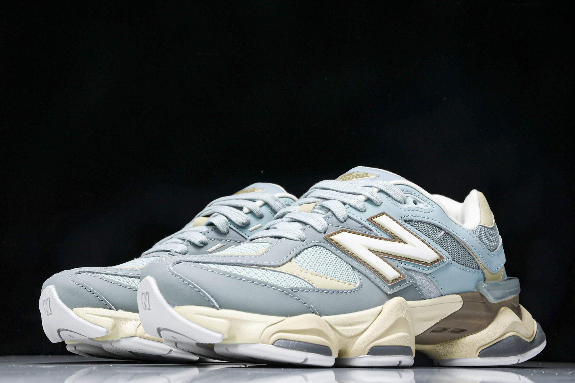 纯原 Joe Freshgoods x New Balance NB9060 复古休闲运动慢跑鞋 蓝色 