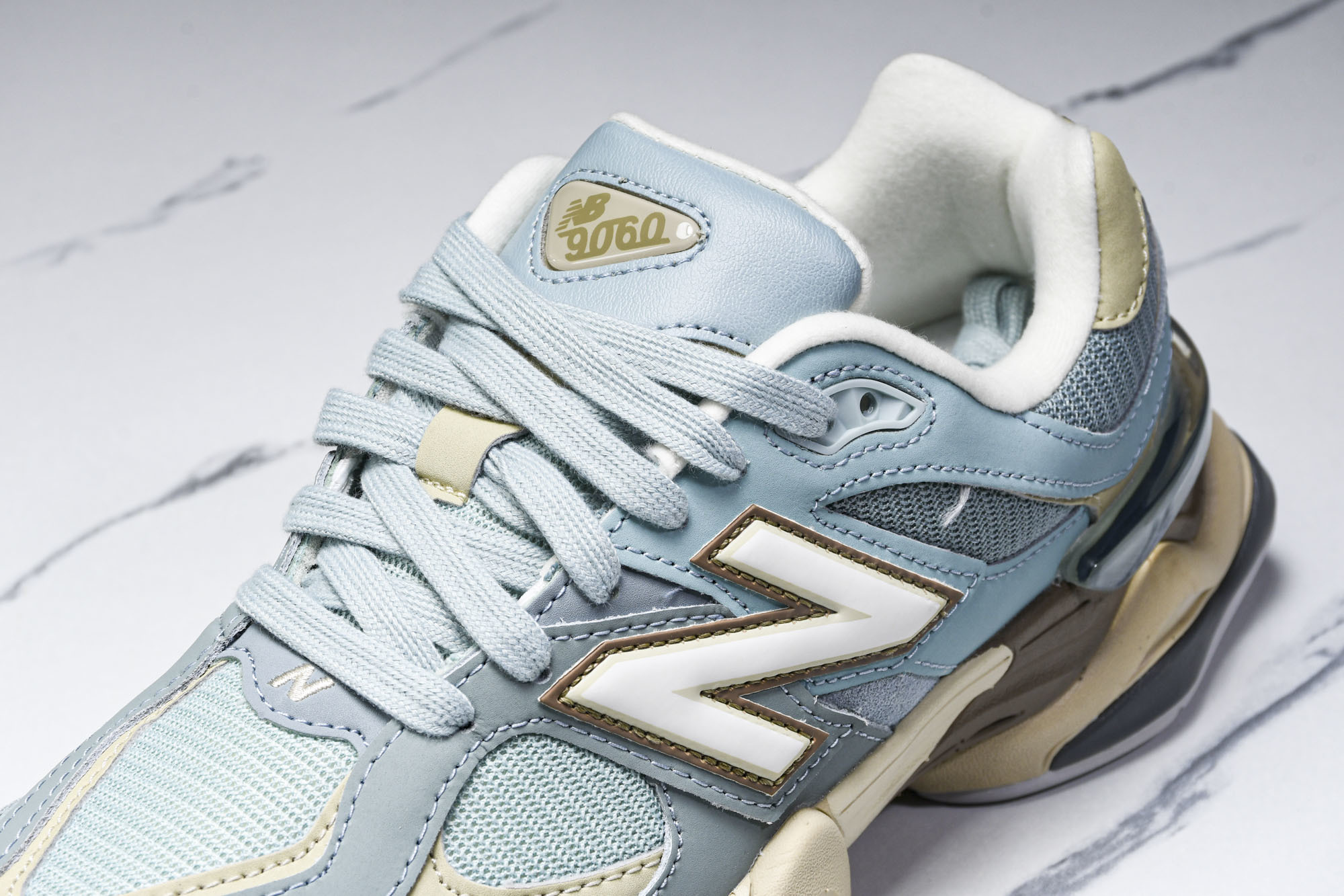 纯原 Joe Freshgoods x New Balance NB9060 复古休闲运动慢跑鞋 蓝色 