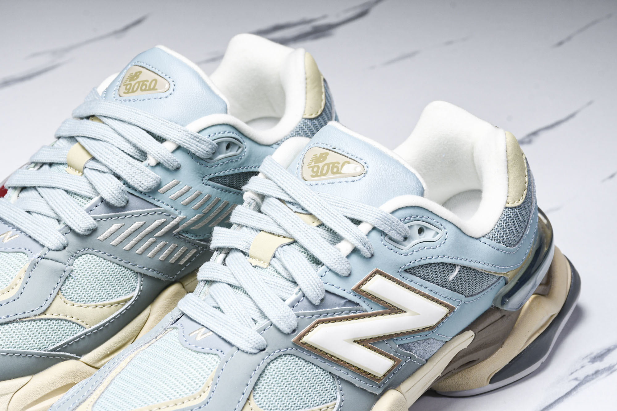 纯原 Joe Freshgoods x New Balance NB9060 复古休闲运动慢跑鞋 蓝色 