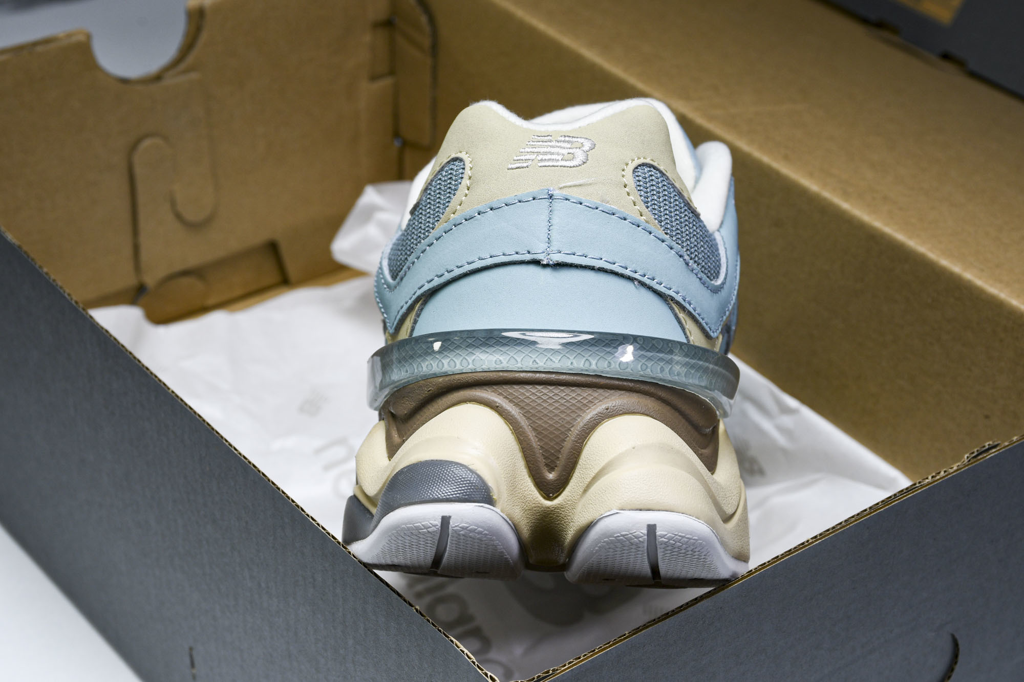 纯原 Joe Freshgoods x New Balance NB9060 复古休闲运动慢跑鞋 蓝色 