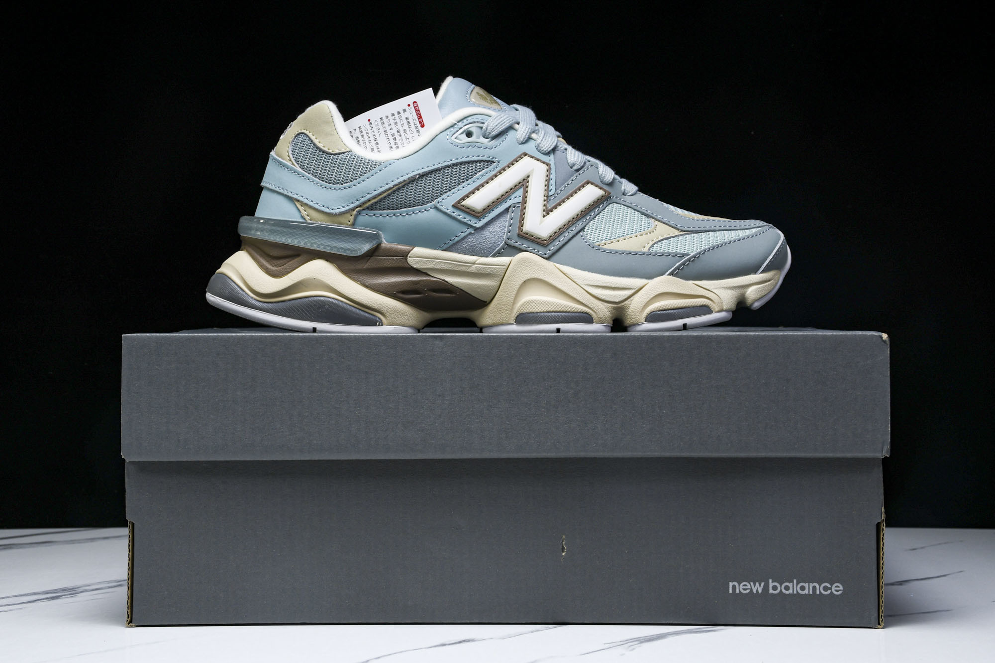 纯原 Joe Freshgoods x New Balance NB9060 复古休闲运动慢跑鞋 蓝色 