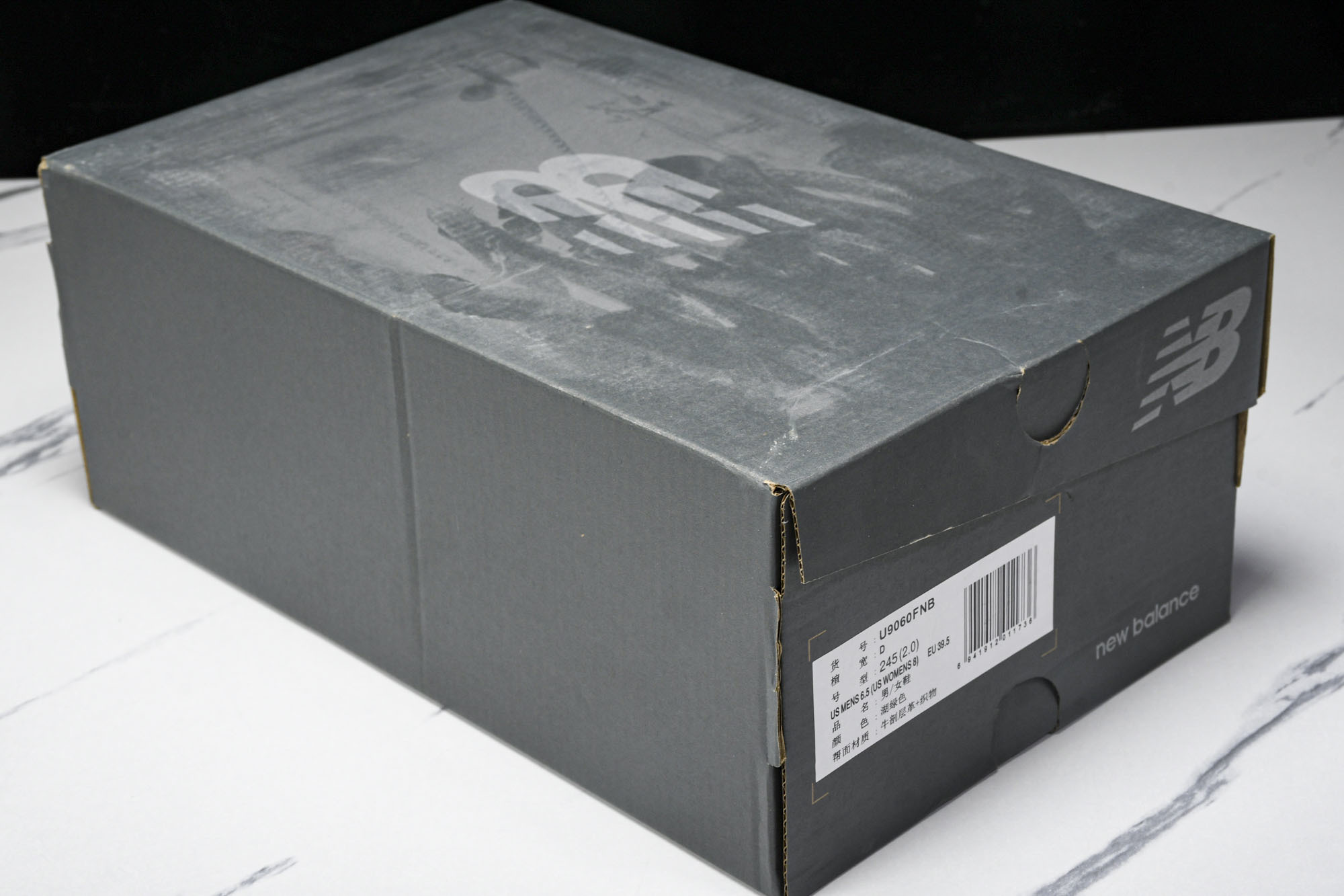 纯原 Joe Freshgoods x New Balance NB9060 复古休闲运动慢跑鞋 蓝色 
