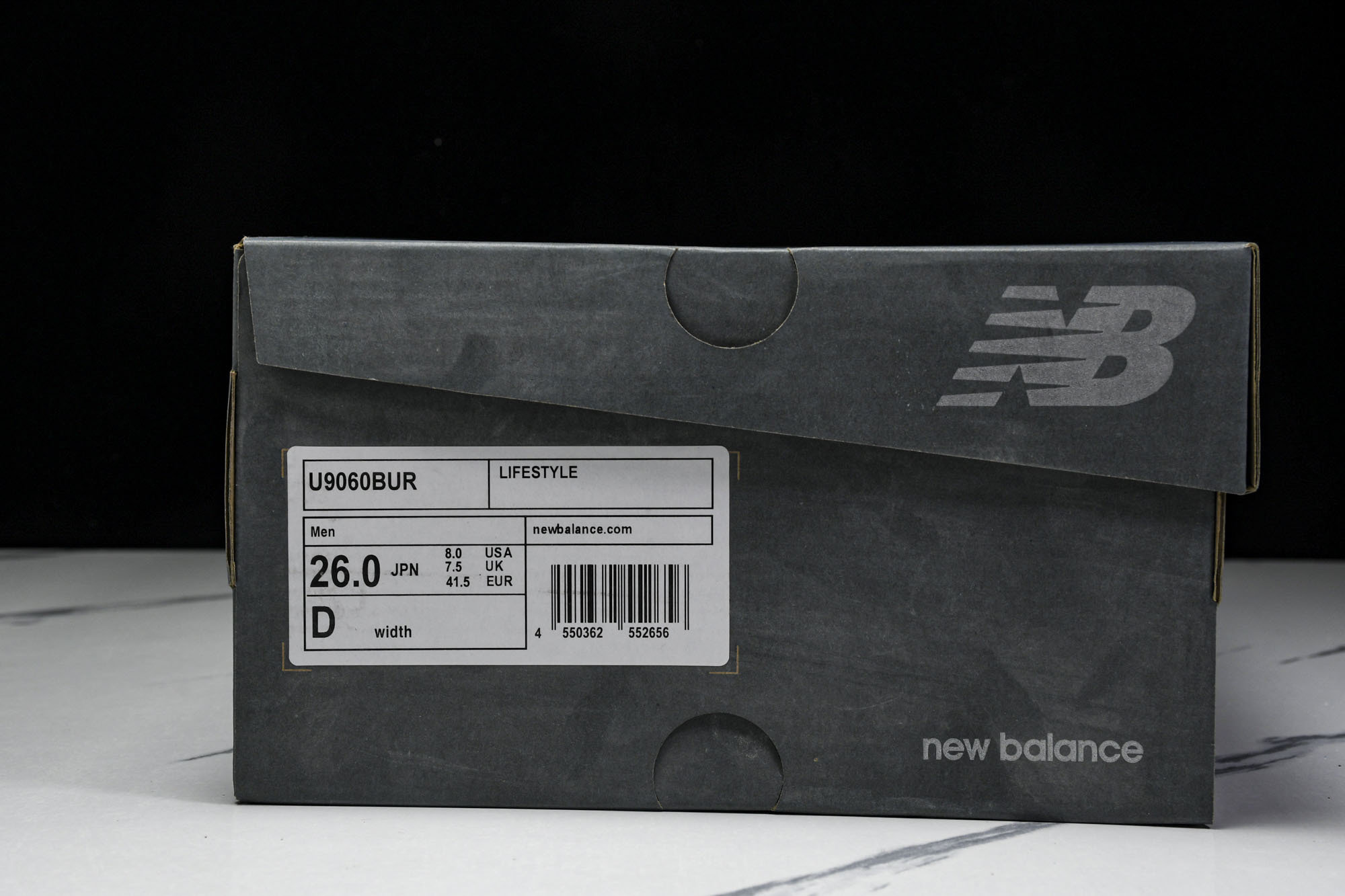 纯原 Joe Freshgoods x New Balance NB9060 复古休闲运动慢跑鞋 酒红色