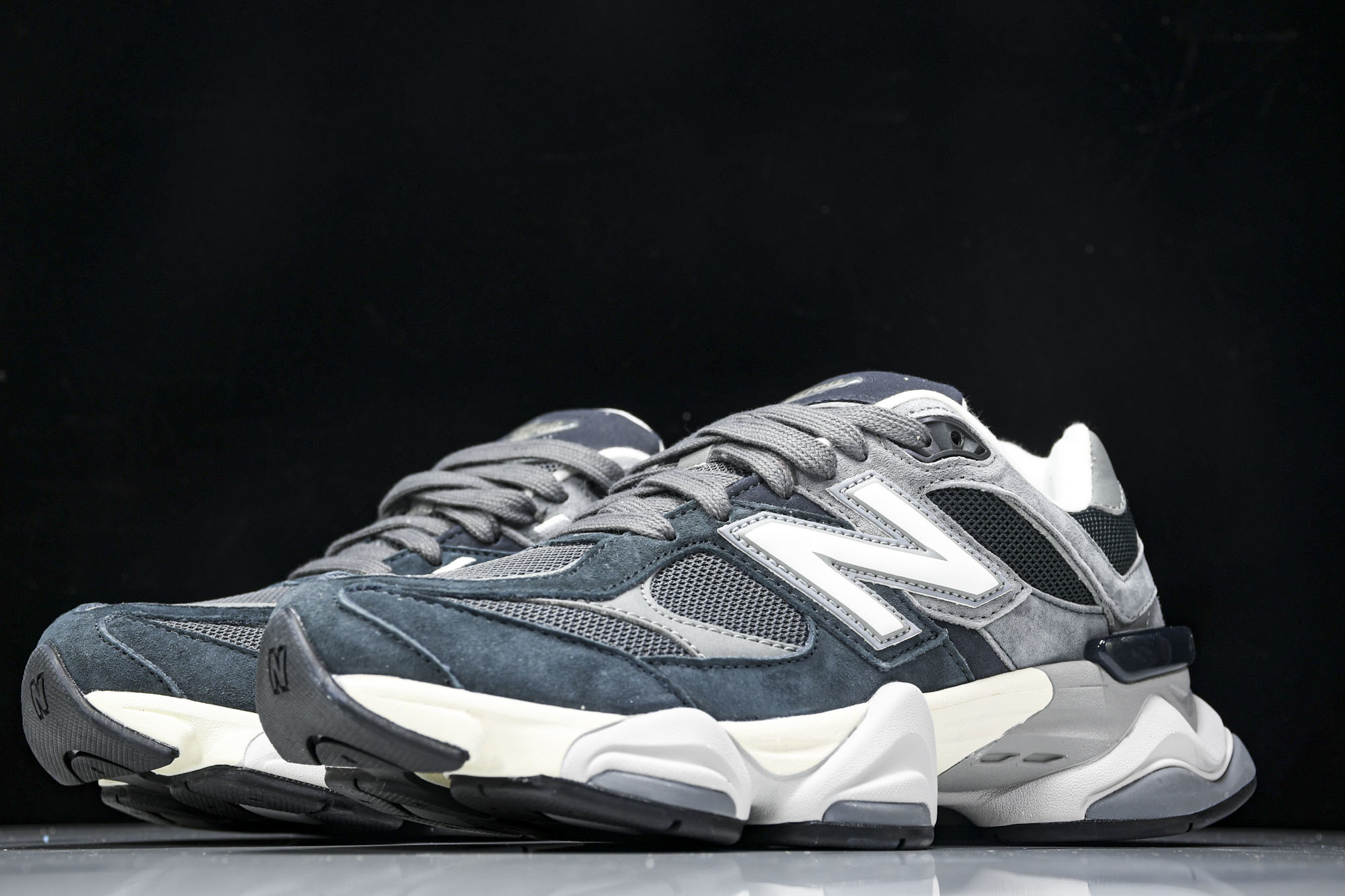 纯原 Joe Freshgoods x New Balance NB9060 复古休闲运动慢跑鞋 黑灰色