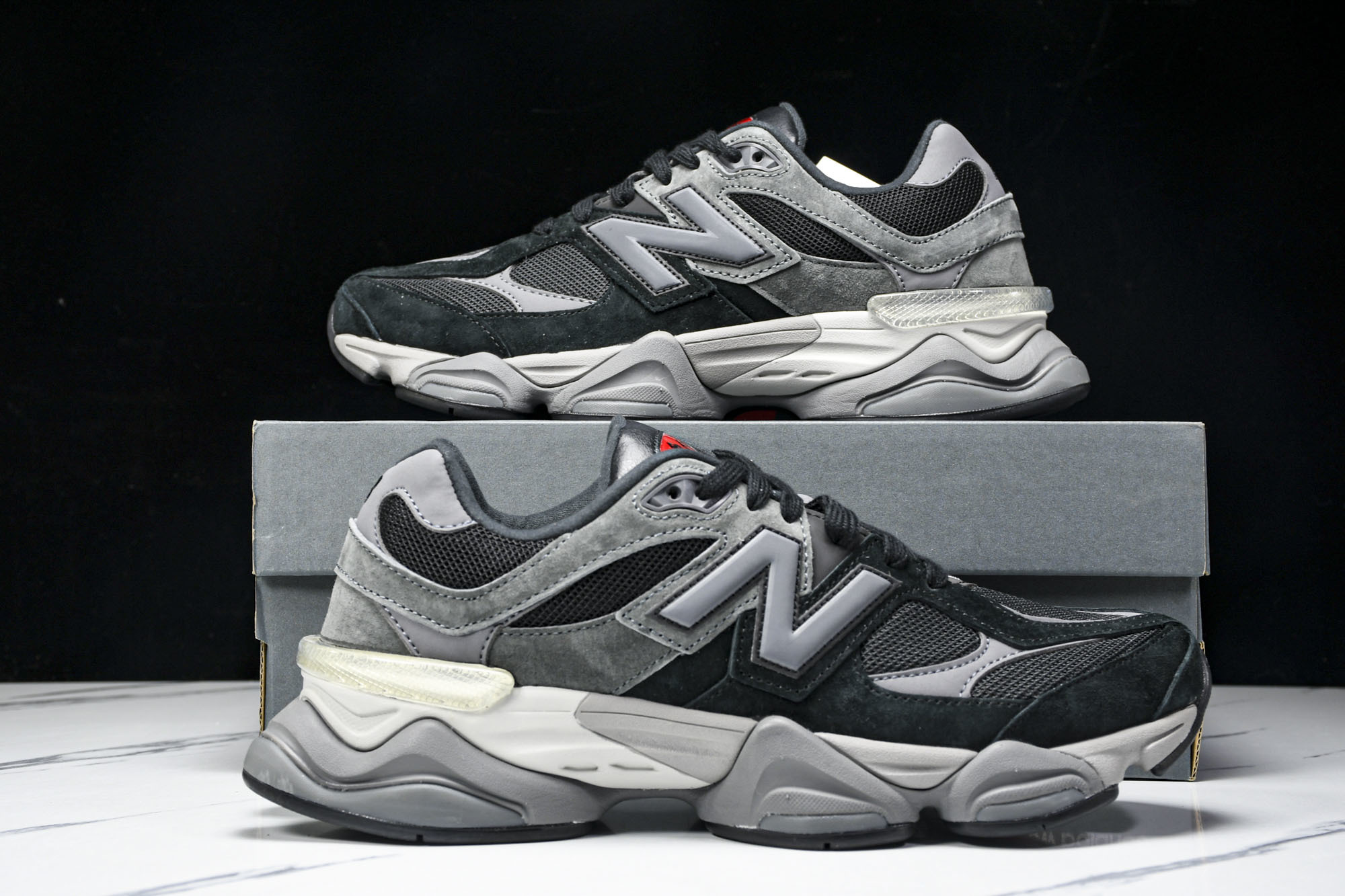 纯原 Joe Freshgoods x New Balance NB9060 复古休闲运动慢跑鞋 黑色 