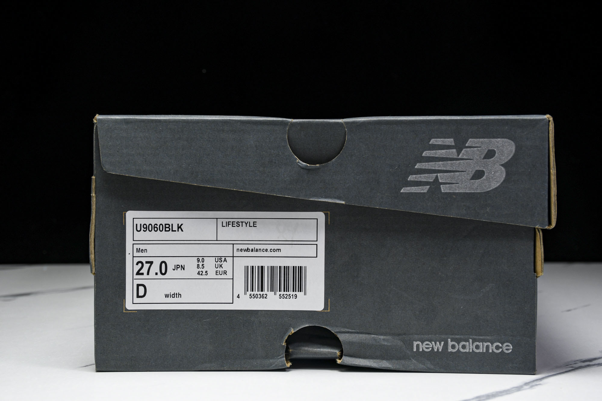 纯原 Joe Freshgoods x New Balance NB9060 复古休闲运动慢跑鞋 黑色 