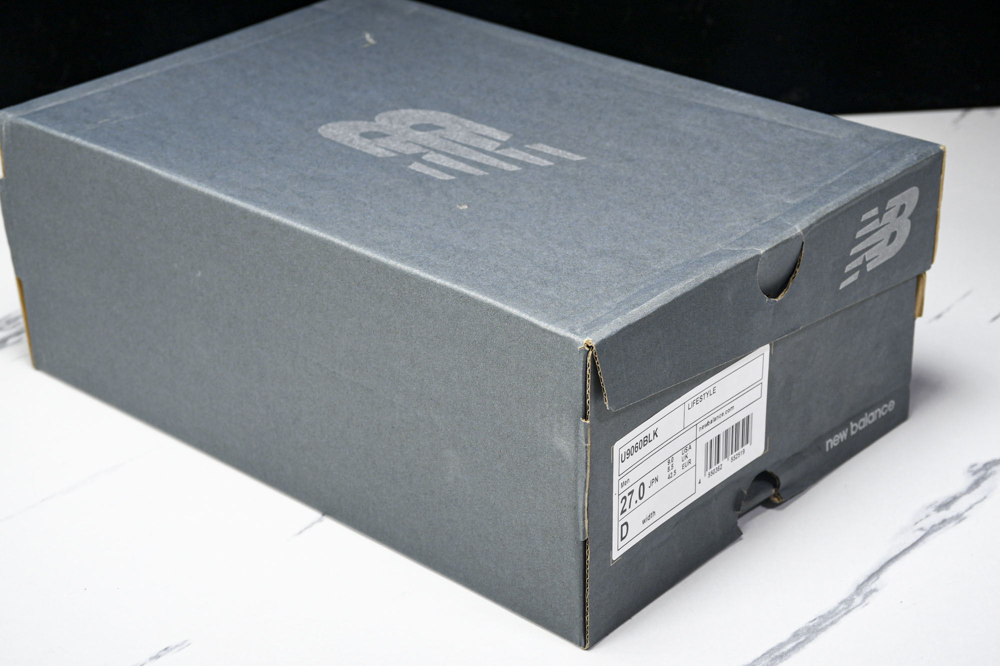 纯原 Joe Freshgoods x New Balance NB9060 复古休闲运动慢跑鞋 黑色 
