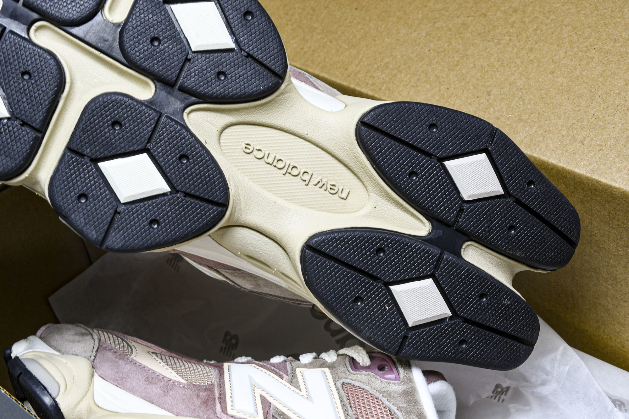 纯原 New Balance NB9060 复古休闲运动慢跑鞋 U9060EEH#YZ004#原档案3D