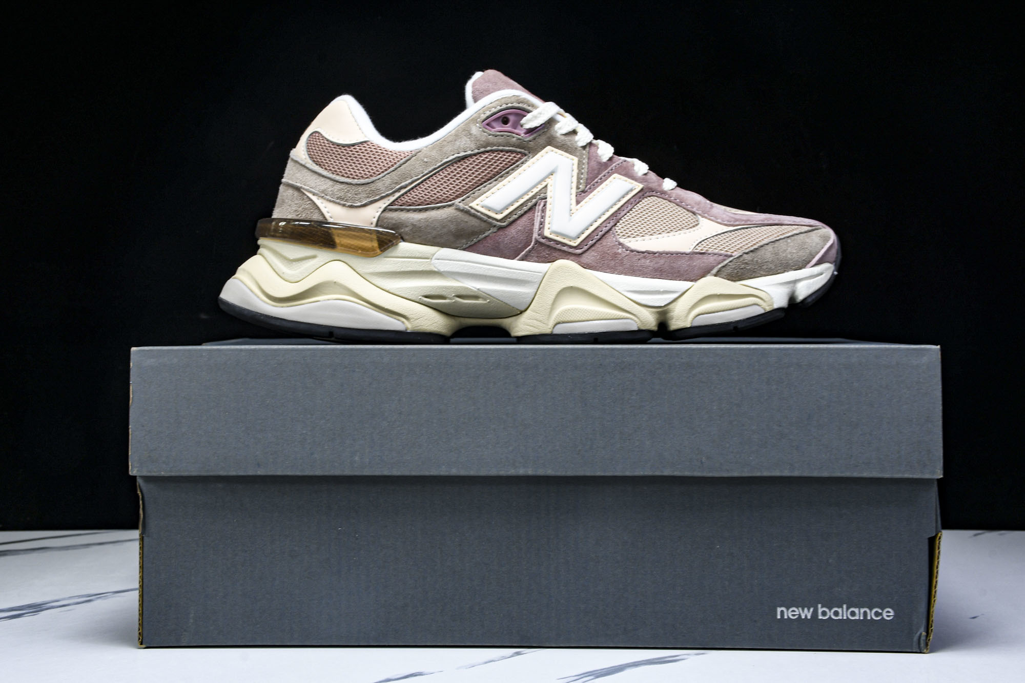 纯原 New Balance NB9060 复古休闲运动慢跑鞋 U9060EEH#YZ004#原档案3D