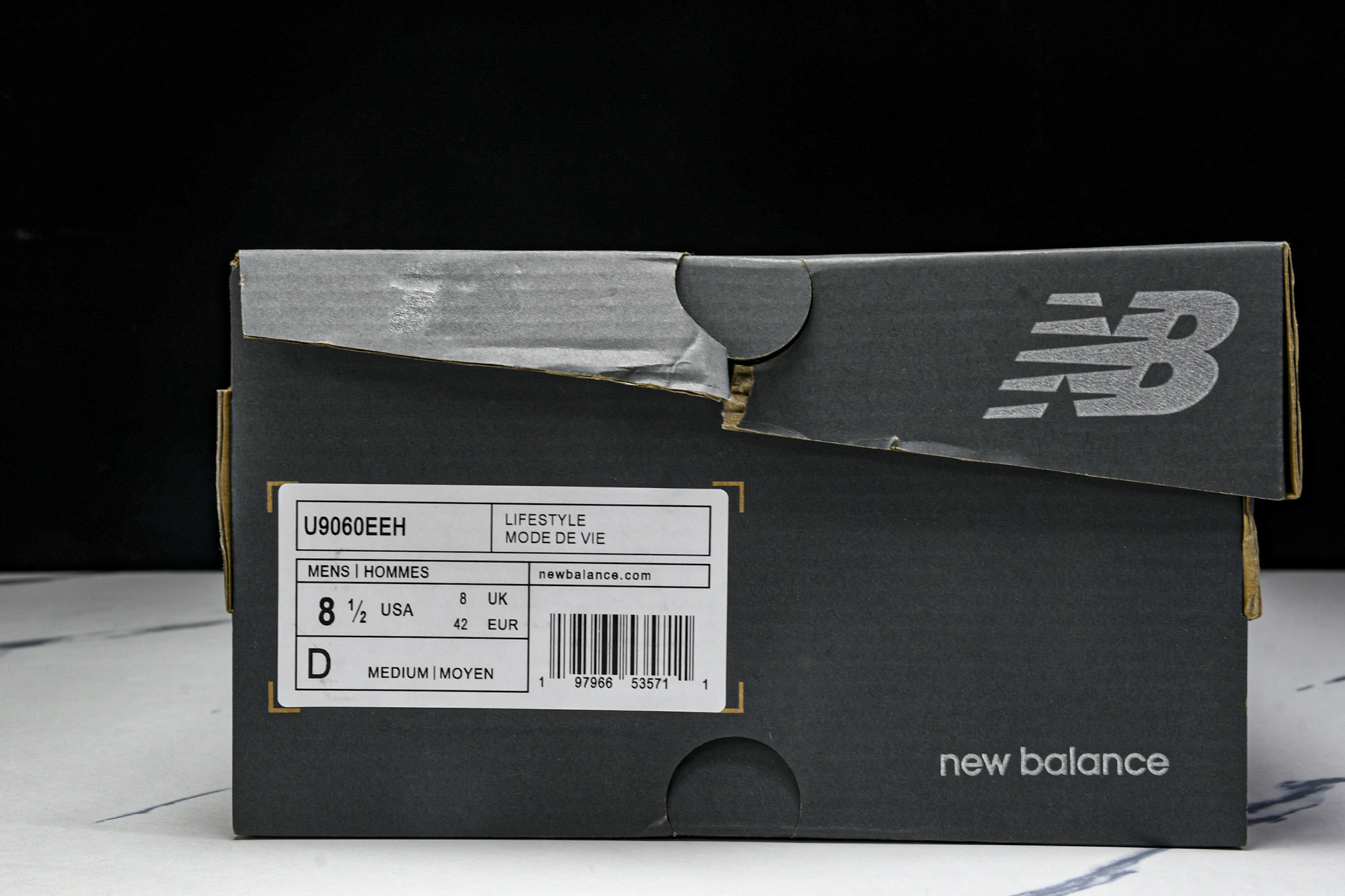 纯原 New Balance NB9060 复古休闲运动慢跑鞋 U9060EEH#YZ004#原档案3D