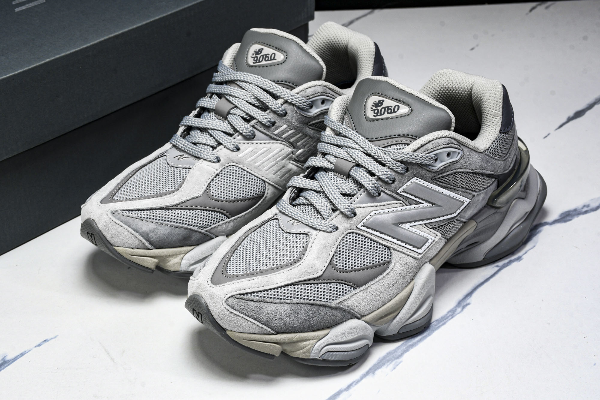 纯原 New Balance NB9060 复古休闲运动慢跑鞋 U9060GG#YZ004#原档案3D模
