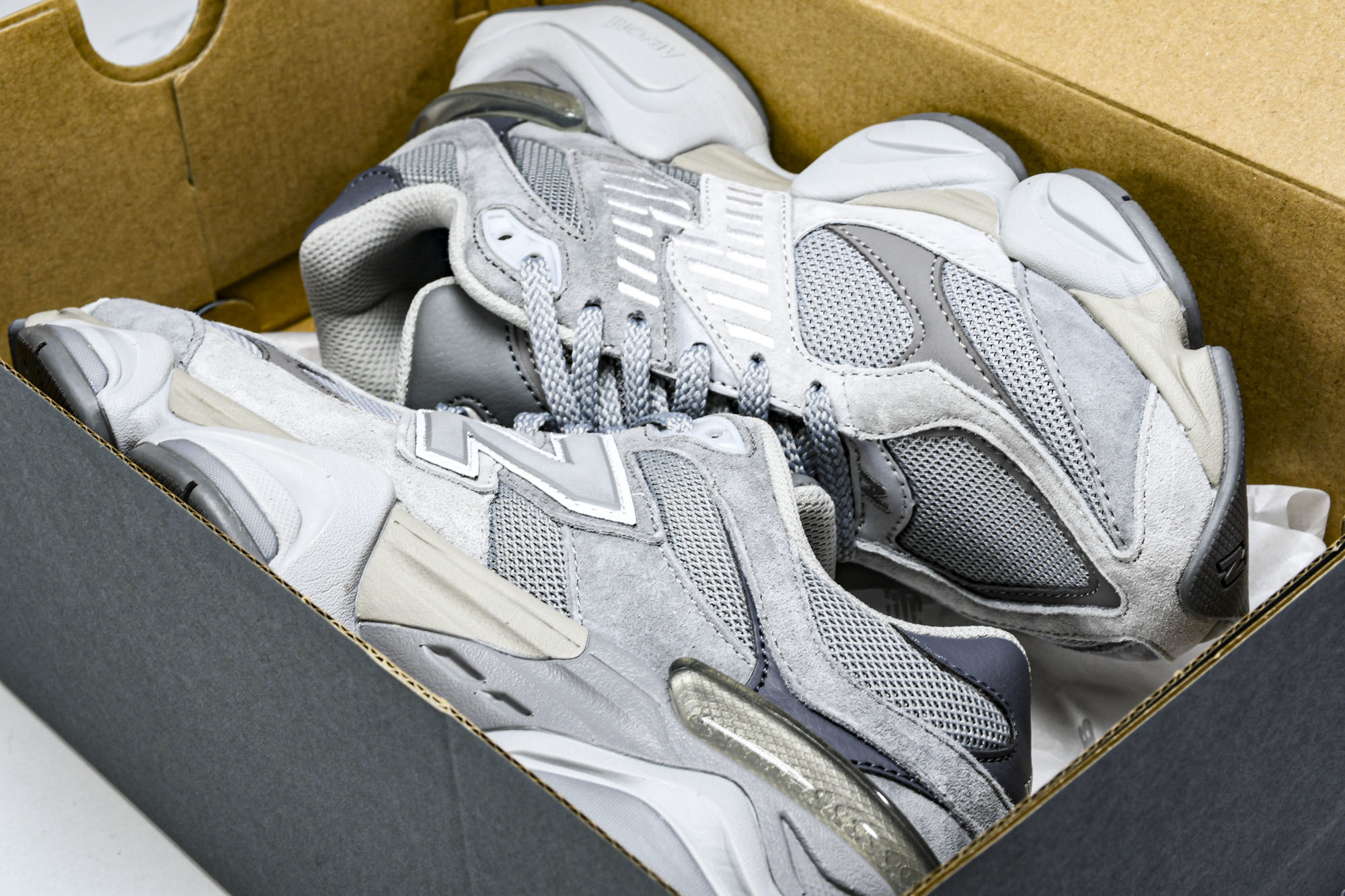 纯原 New Balance NB9060 复古休闲运动慢跑鞋 U9060GG#YZ004#原档案3D模