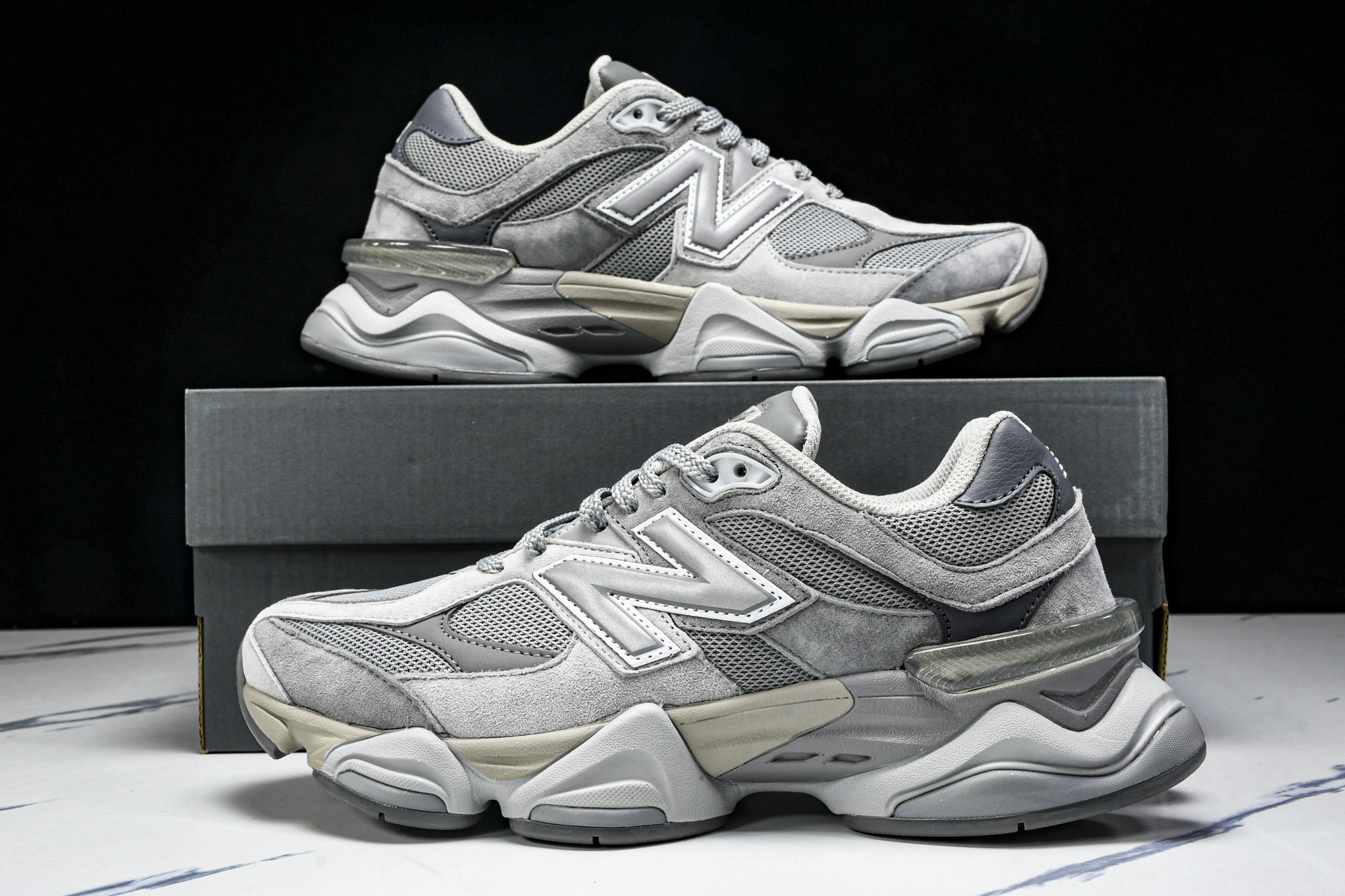 纯原 New Balance NB9060 复古休闲运动慢跑鞋 U9060GG#YZ004#原档案3D模