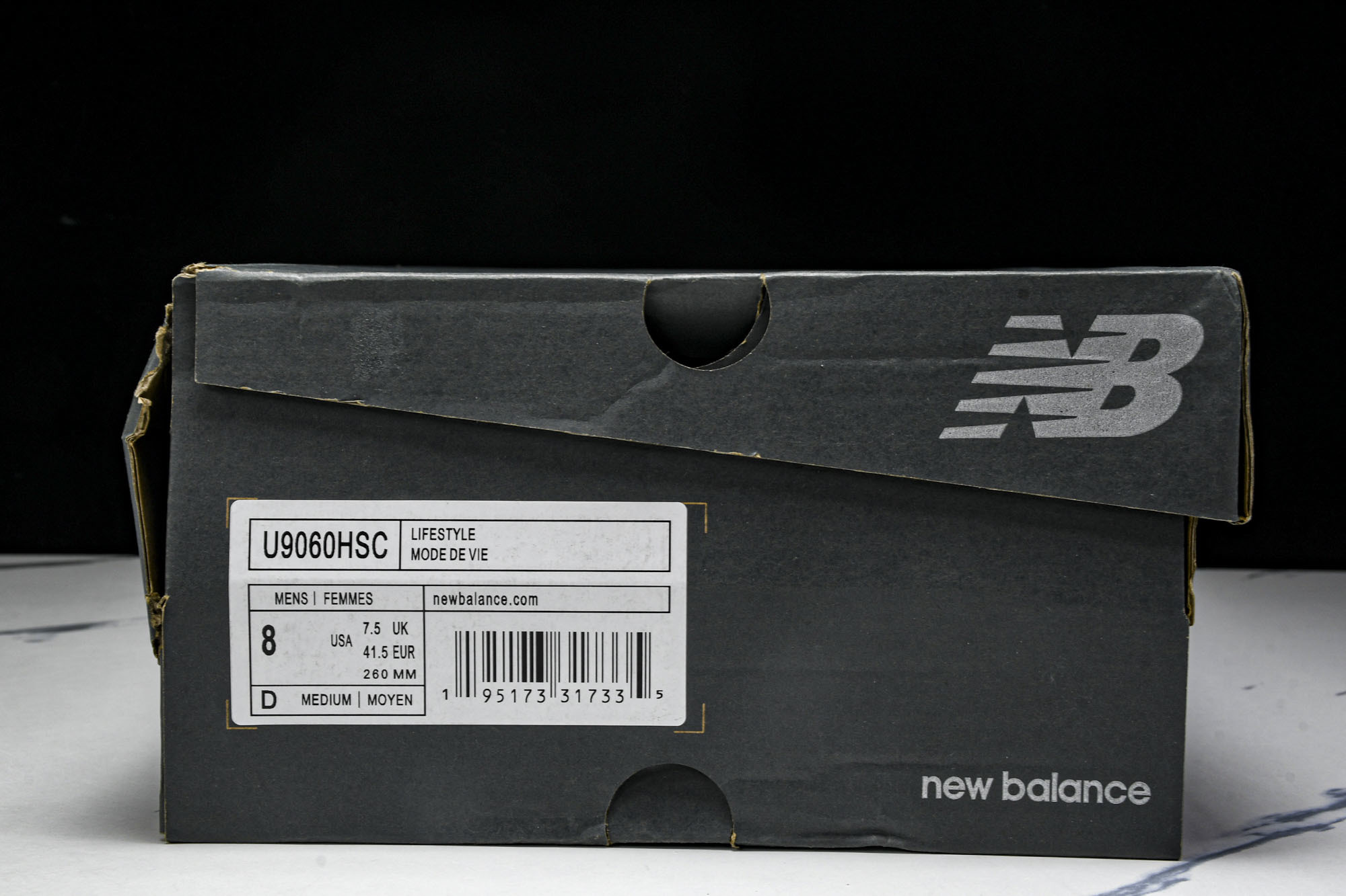 纯原 New Balance NB9060 复古休闲运动慢跑鞋 U9060HSC#YZ004#原档案3D