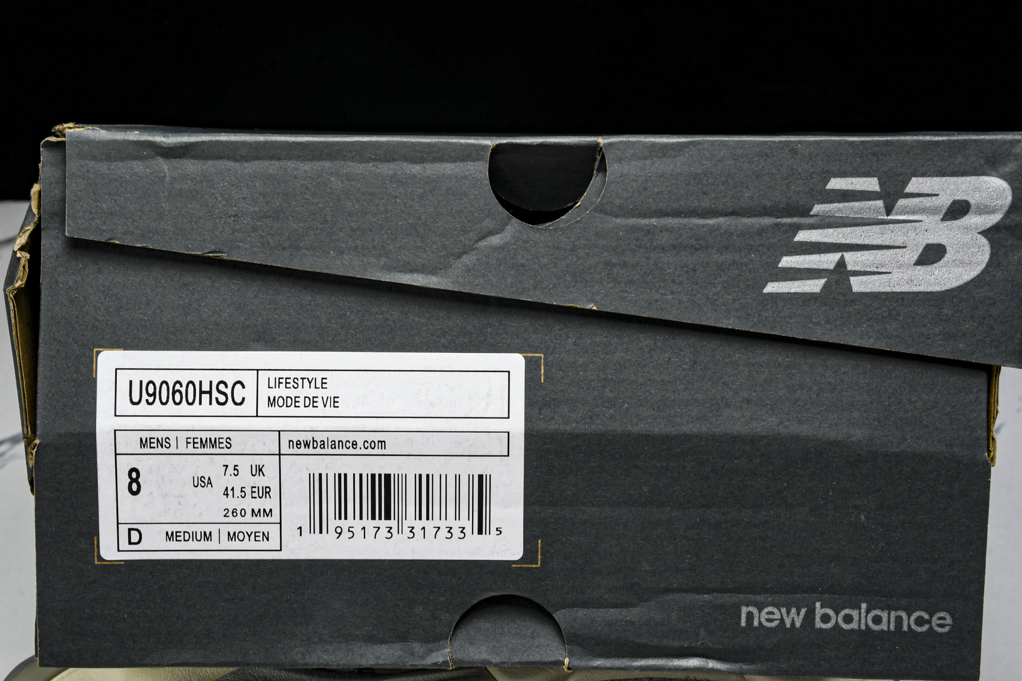 纯原 New Balance NB9060 复古休闲运动慢跑鞋 U9060HSC#YZ004#原档案3D