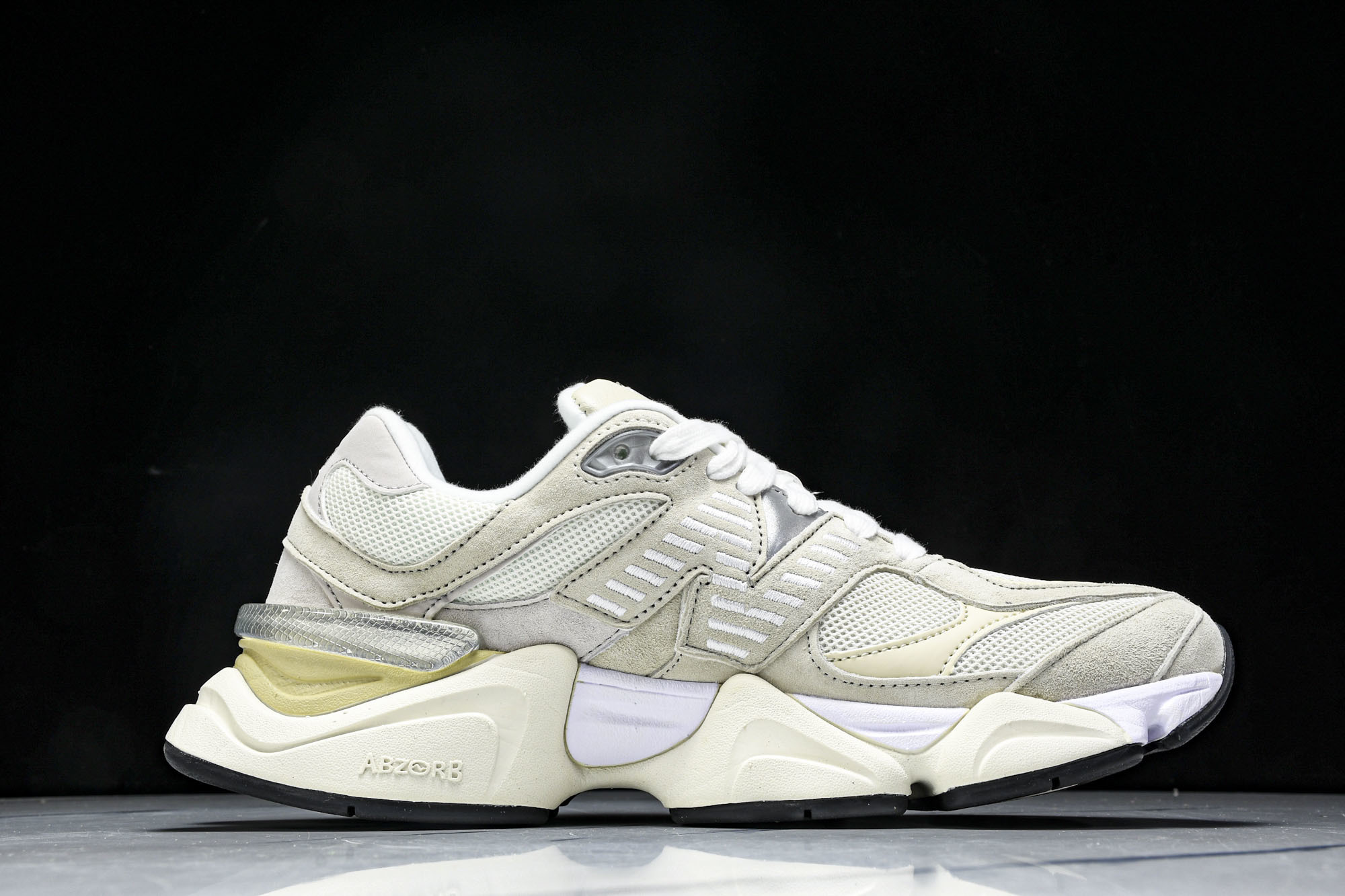 纯原 New Balance NB9060 复古休闲运动慢跑鞋 U9060WHT#YZ004#原档案3D