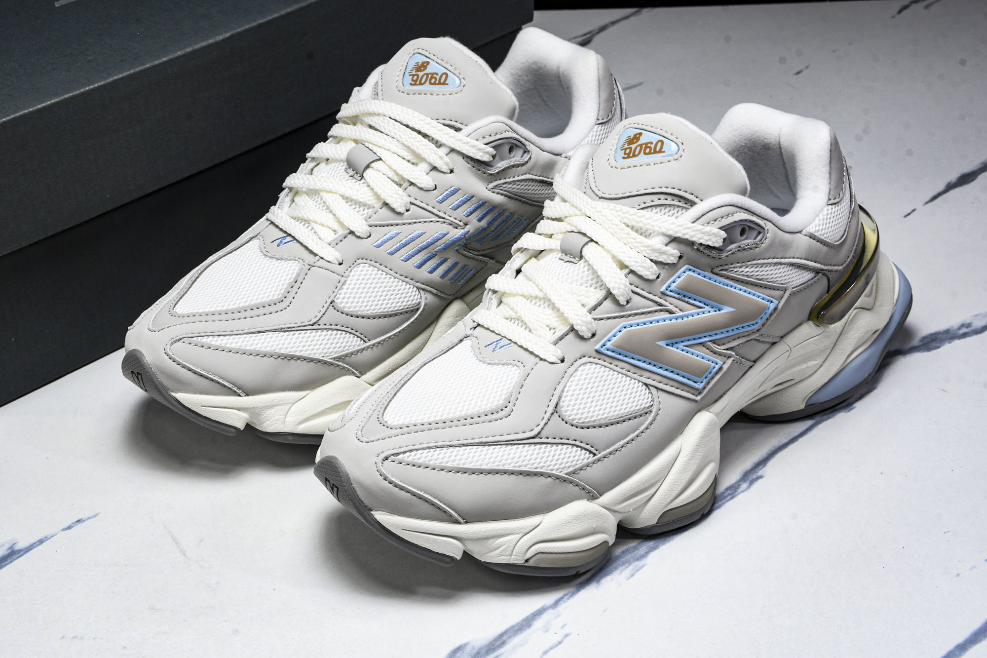 纯原 New Balance NB9060 复古休闲运动慢跑鞋 U9060ZGA#YZ004#原档案3D