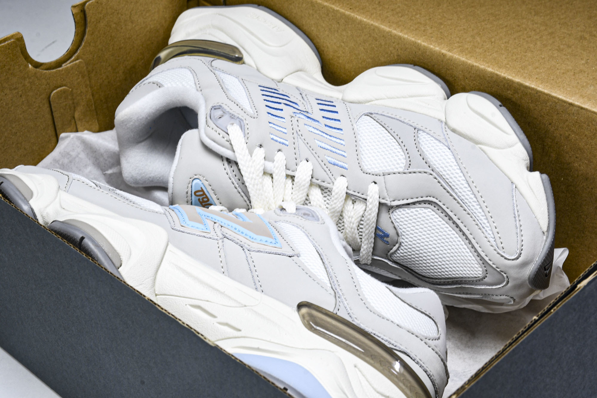 纯原 New Balance NB9060 复古休闲运动慢跑鞋 U9060ZGA#YZ004#原档案3D