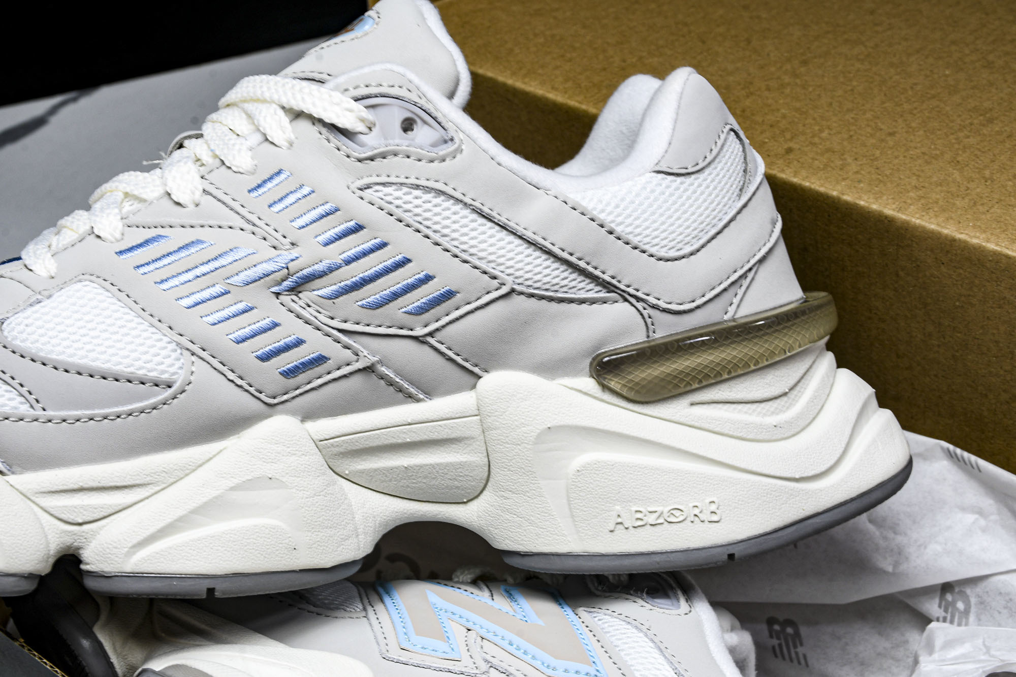 纯原 New Balance NB9060 复古休闲运动慢跑鞋 U9060ZGA#YZ004#原档案3D