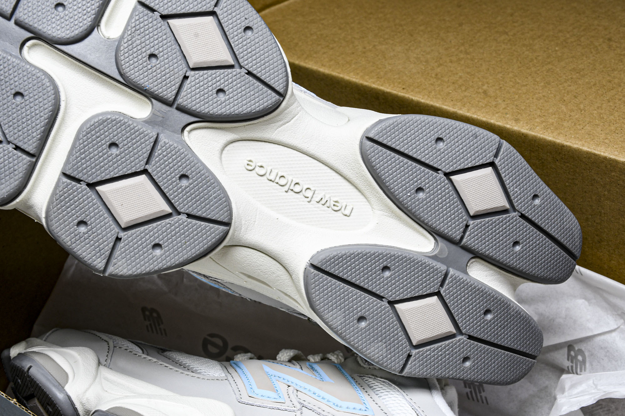 纯原 New Balance NB9060 复古休闲运动慢跑鞋 U9060ZGA#YZ004#原档案3D