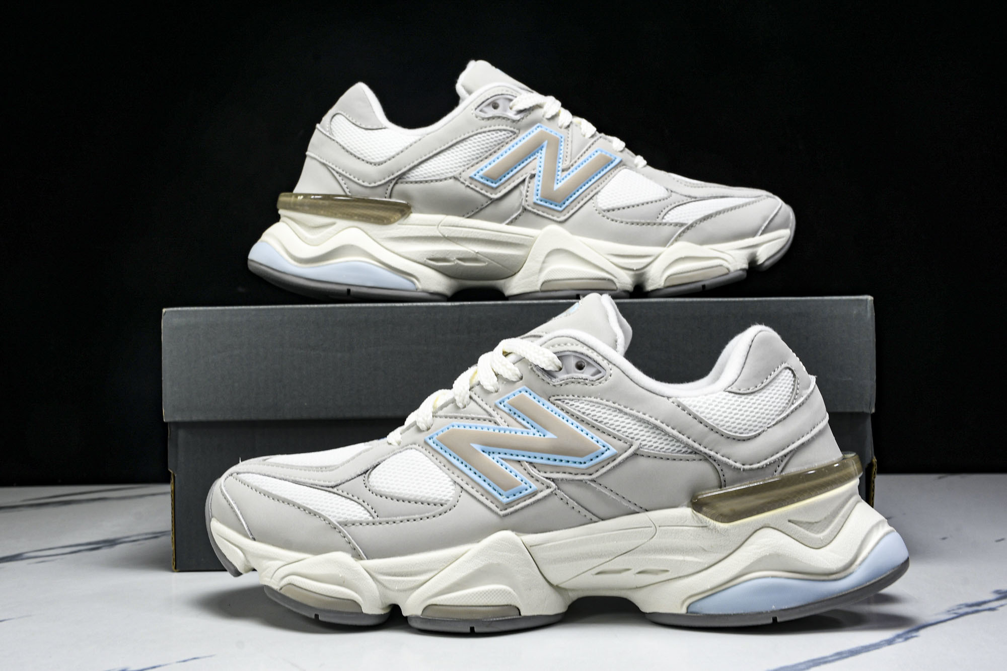 纯原 New Balance NB9060 复古休闲运动慢跑鞋 U9060ZGA#YZ004#原档案3D