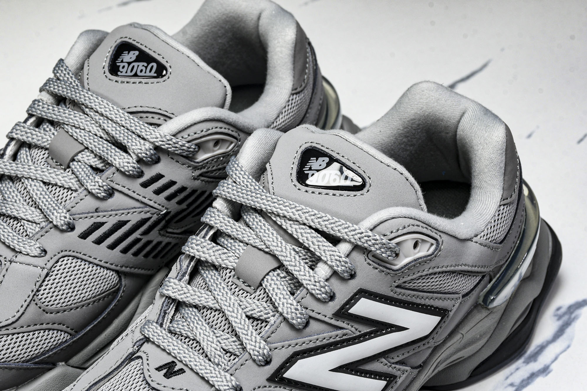 纯原 New Balance NB9060 复古休闲运动慢跑鞋 U9060ZGB#YZ004#原档案3D