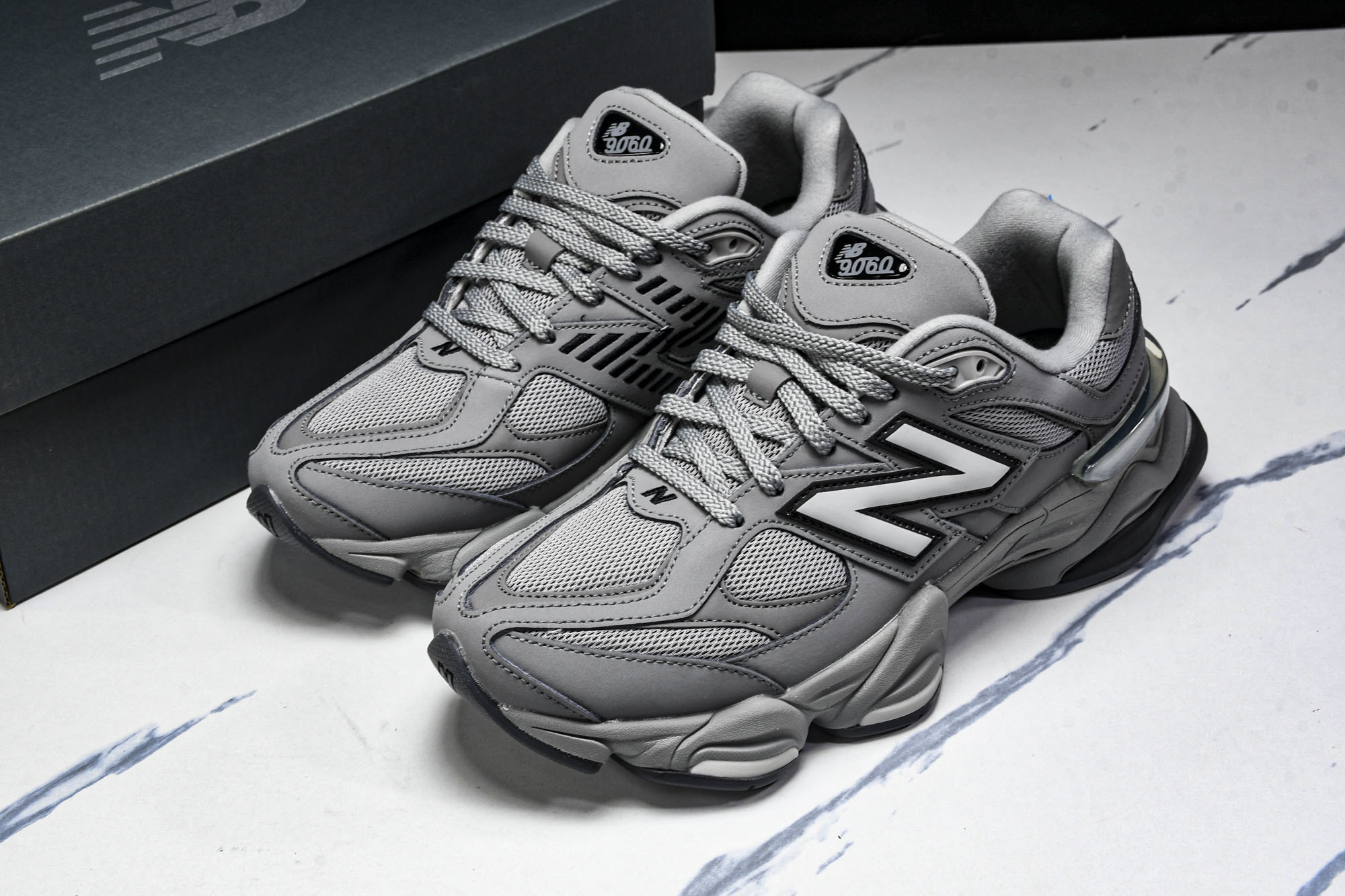 纯原 New Balance NB9060 复古休闲运动慢跑鞋 U9060ZGB#YZ004#原档案3D